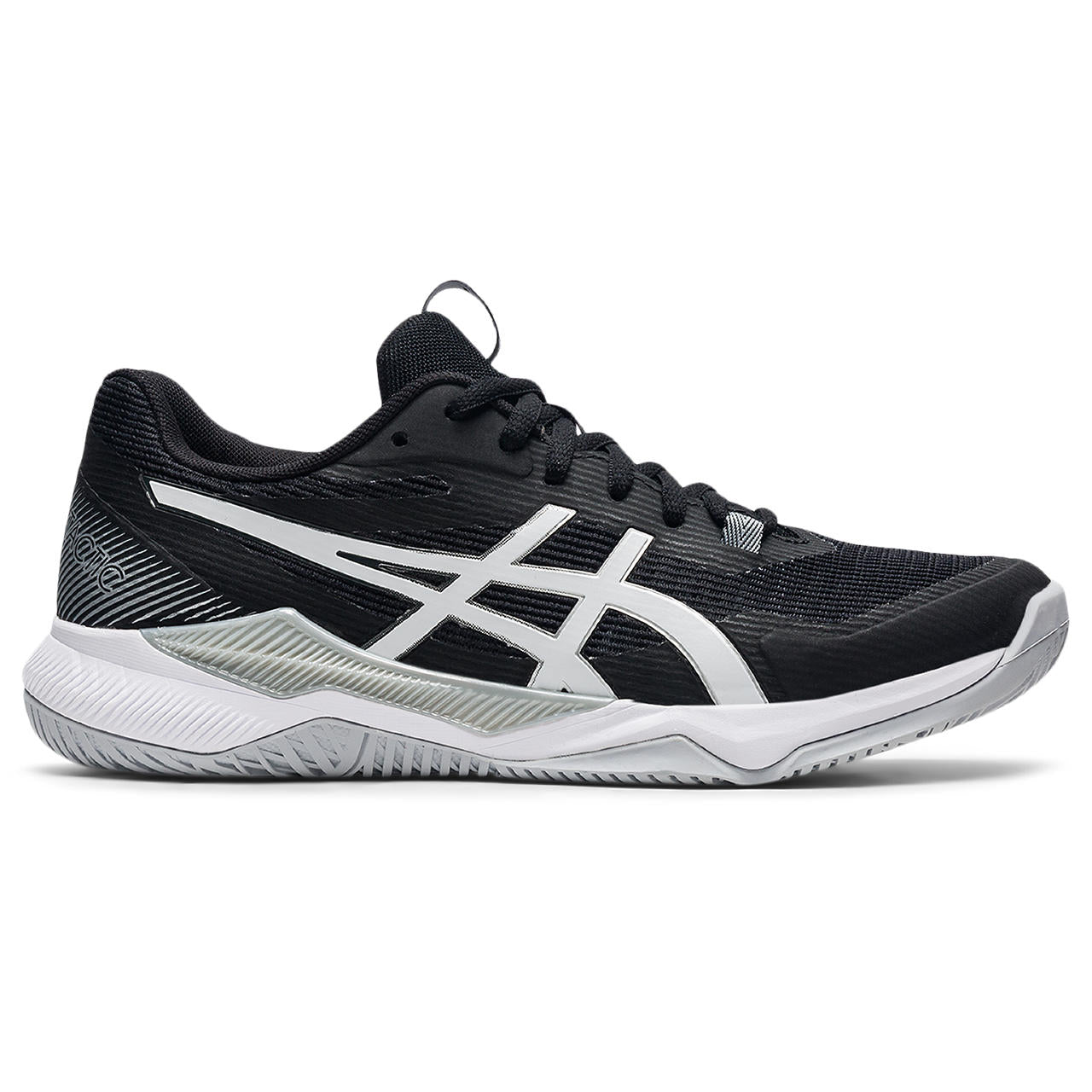 ASICS Gel Tactic Women's Volleyball Shoes - Lightweight Indoor Court Shoes for Women with Cushioning Technology (Black/White) | Perfect for Volleyball, Badminton & Squash Players