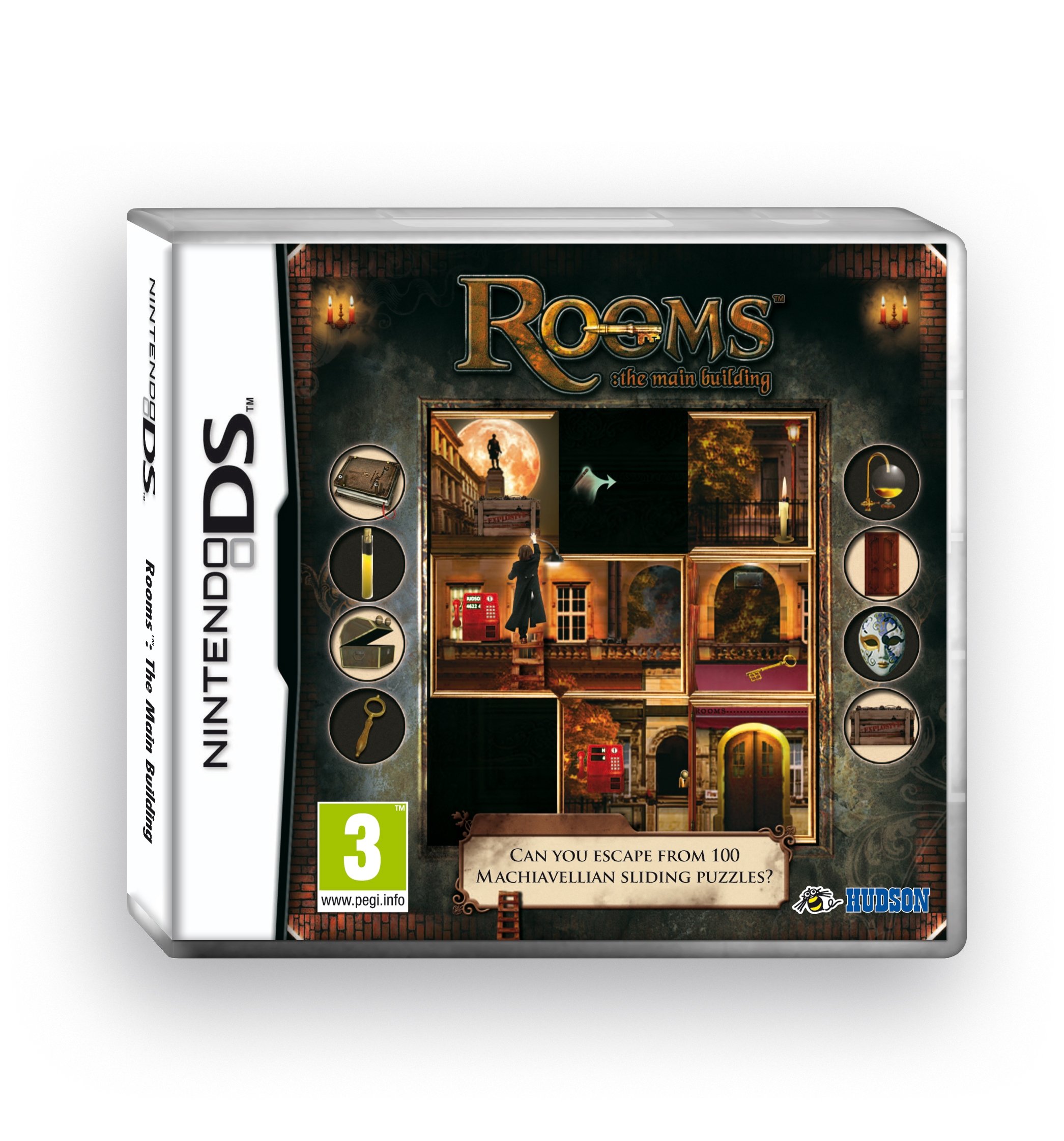 Rooms: The Main Building - Puzzle Adventure Game for Nintendo DS | Escape Room Challenge & Brain Teaser Fun