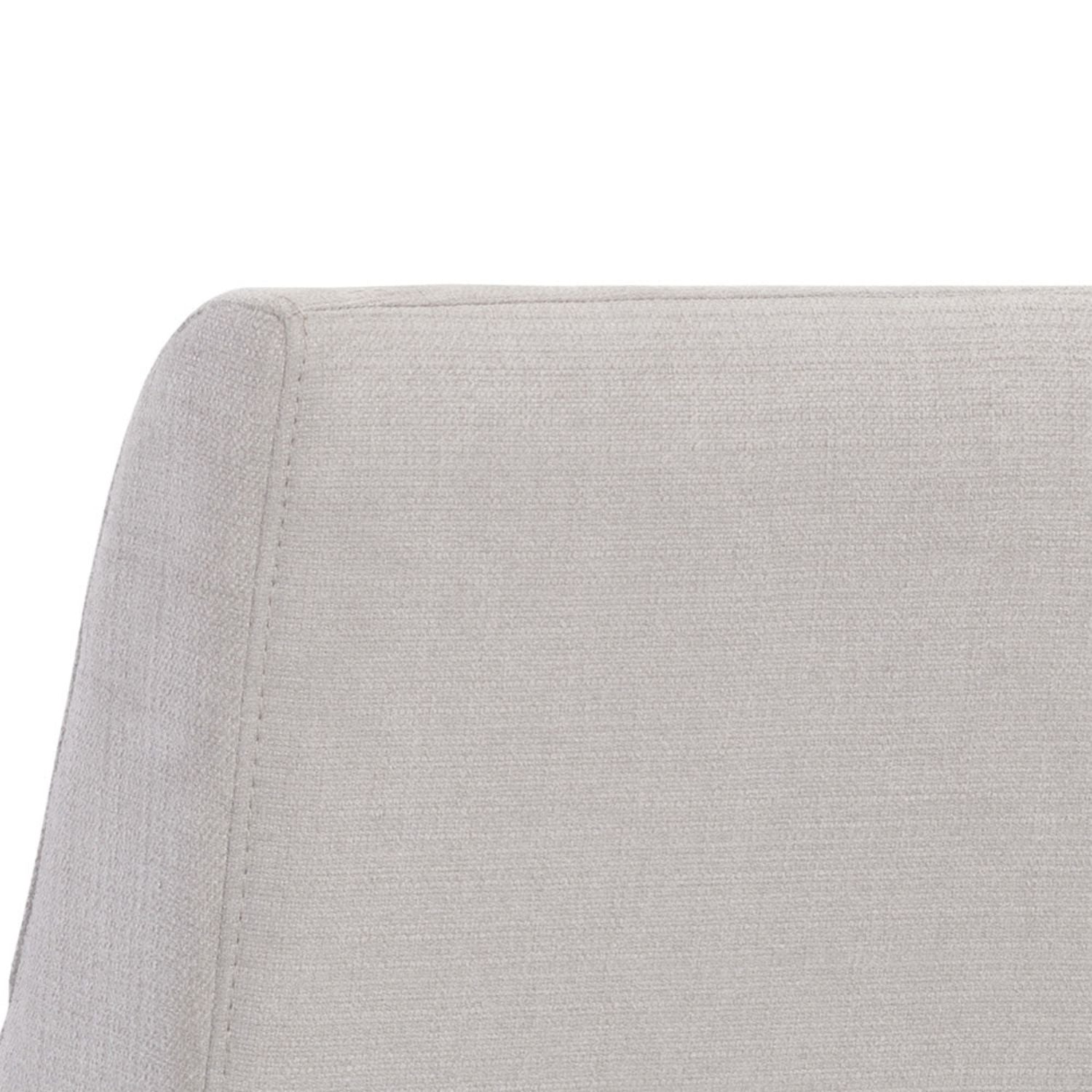 Cece Soft Grey Counter Stool - Modern Kitchen Bar Stools with Padded Seat for Dining, Breakfast Nook & Home Decor