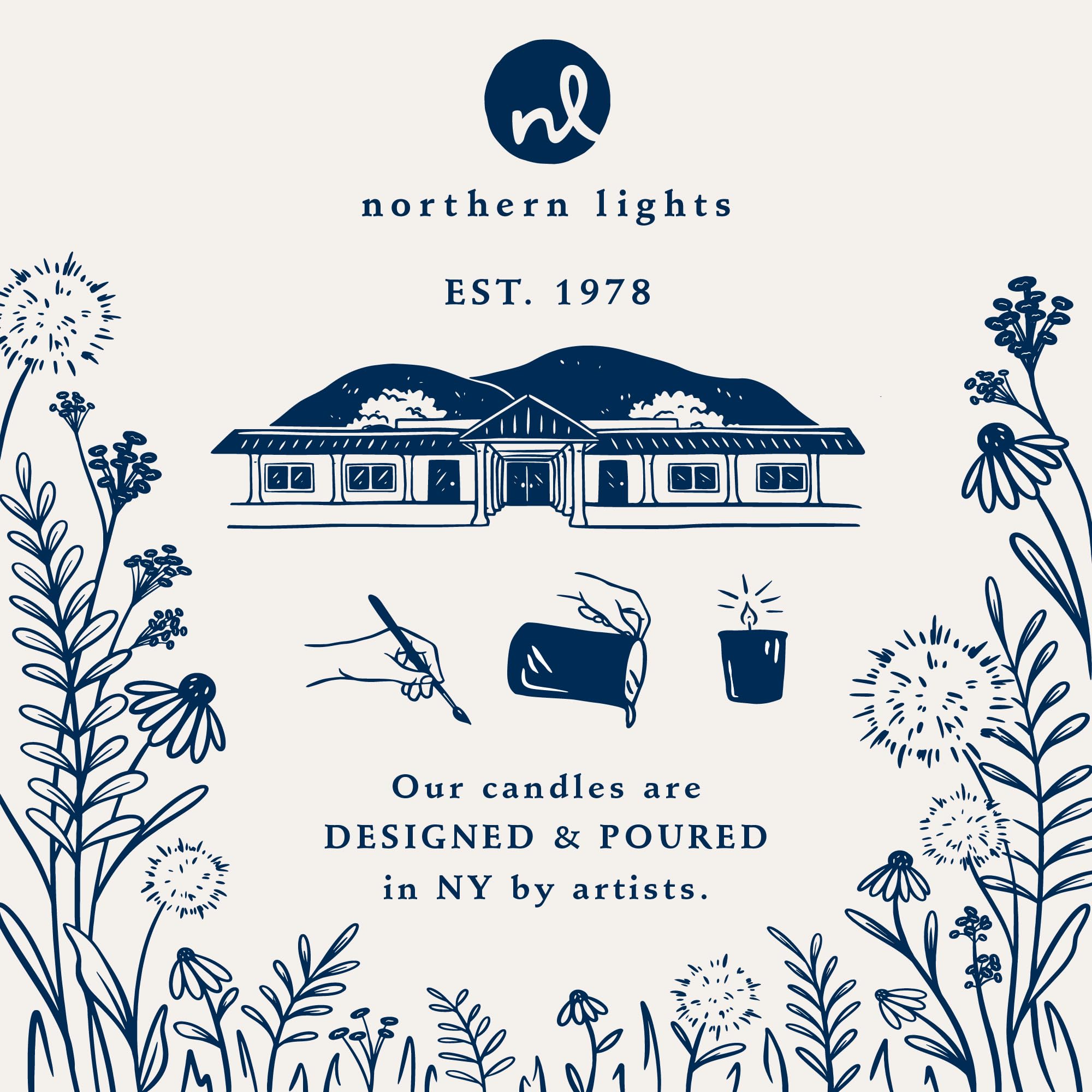 Northern Lights Candles - Spirit Jar Candles in Whiskey & Tobacco Scent - 52601 - Perfect for Home Relaxation, Meditation & Gift Giving