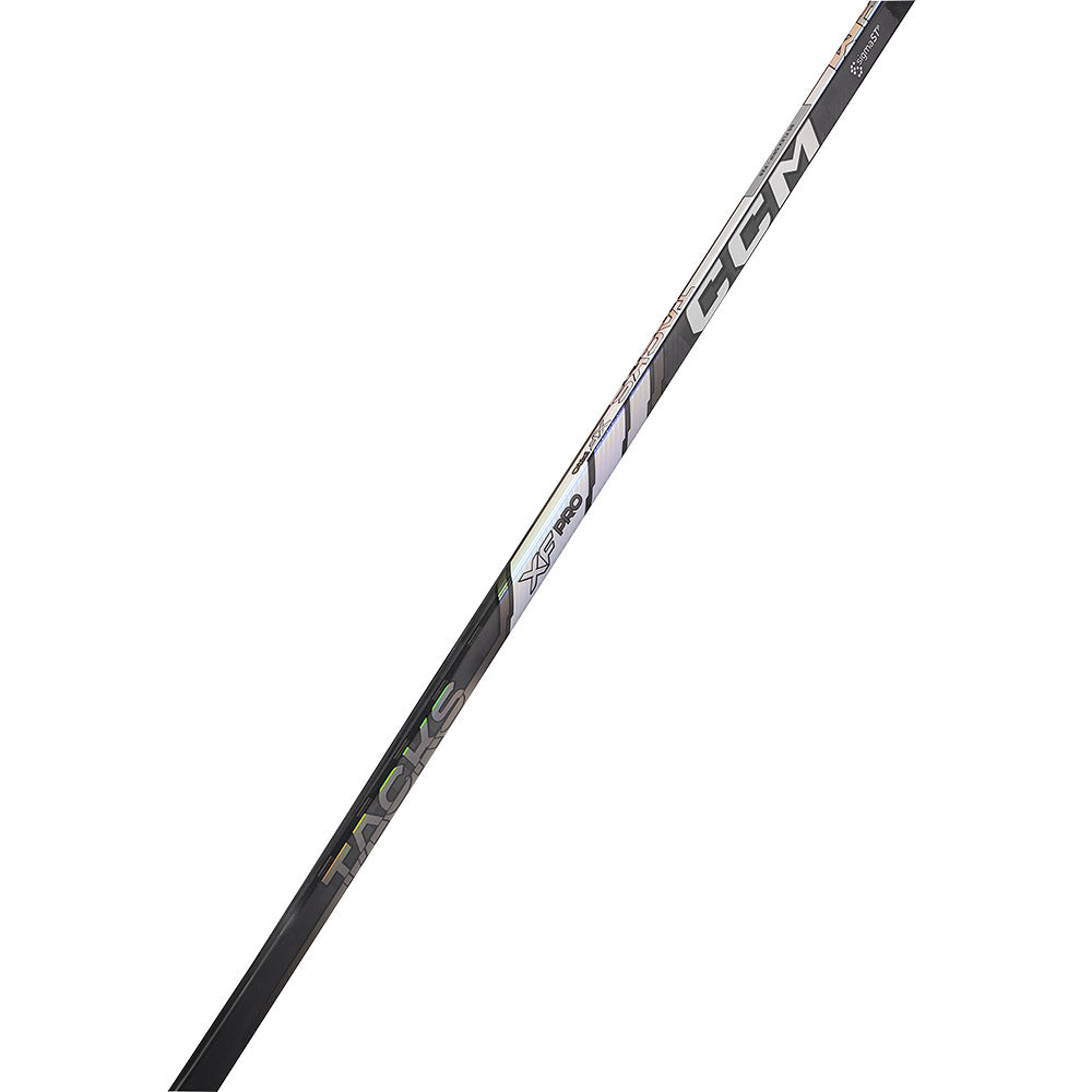 CCM Tacks XF Pro Senior Ice Hockey Stick - Lightweight Carbon Fiber Hockey Stick for Men & Women - Perfect for Competitive Play & Training