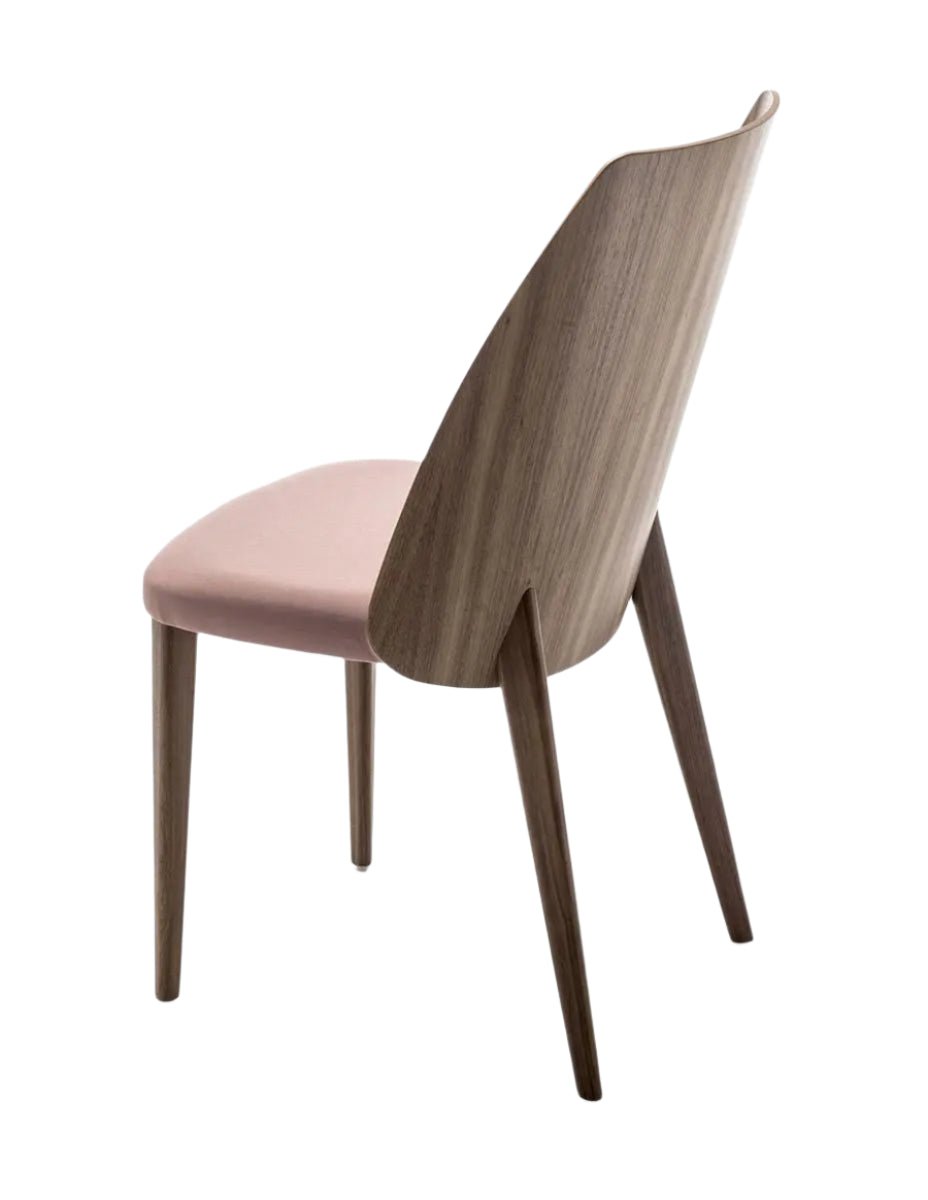 Bross High Back Shell Dining Chair - Modern & Comfortable for Kitchen, Dining Room, or Office Use