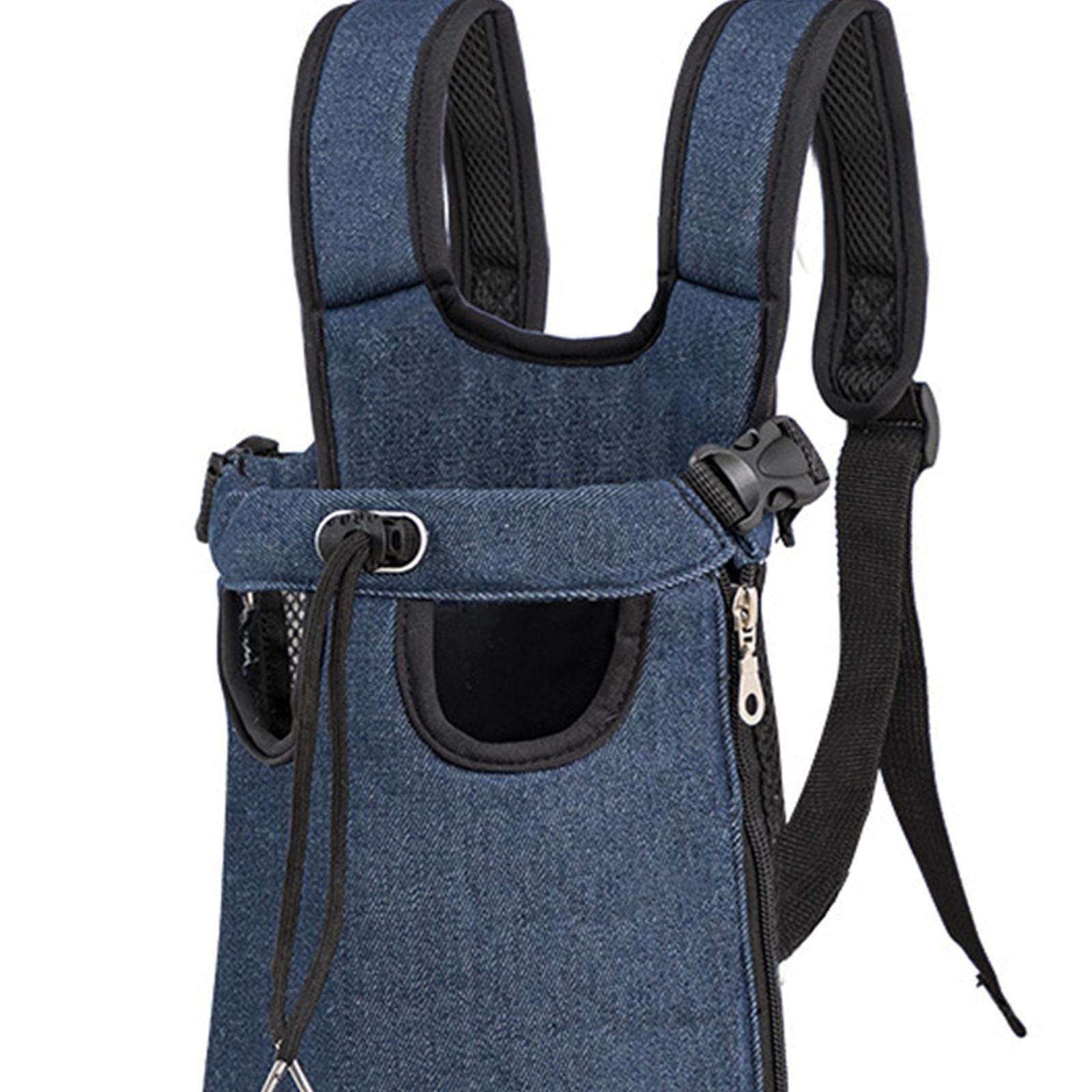 Enakshi Pet Dog Carrier - Front Chest & Backpack Style with Legs Out - Hands-Free for Travel, Hiking, Camping - Perfect for Small to Medium Dogs - Pet Supplies & Dog Carriers
