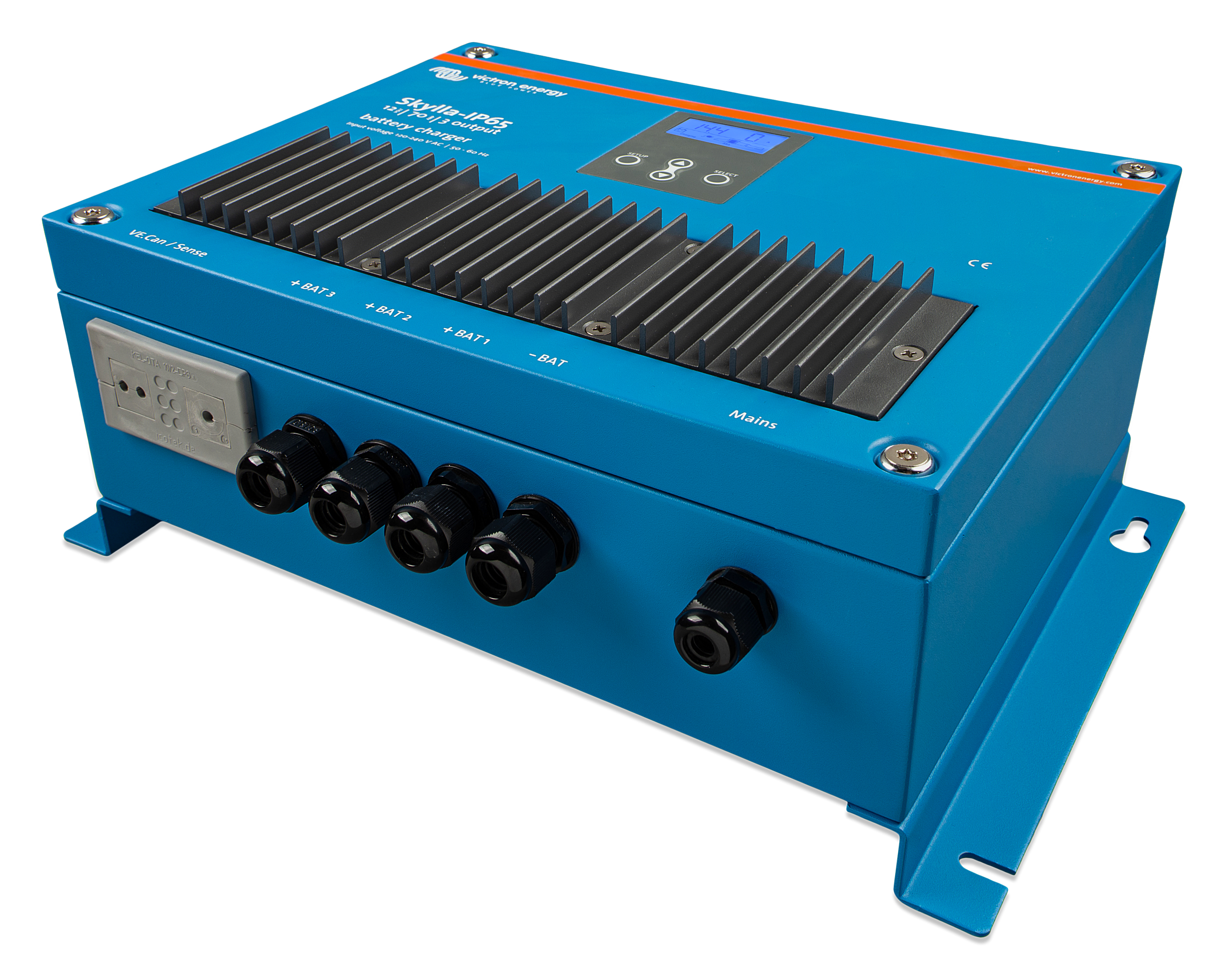 Victron Energy Skylla IP65 24/35 (1+1) 120-240V Marine Battery Charger - Perfect for Boats, RVs, and Off-Grid Power Systems