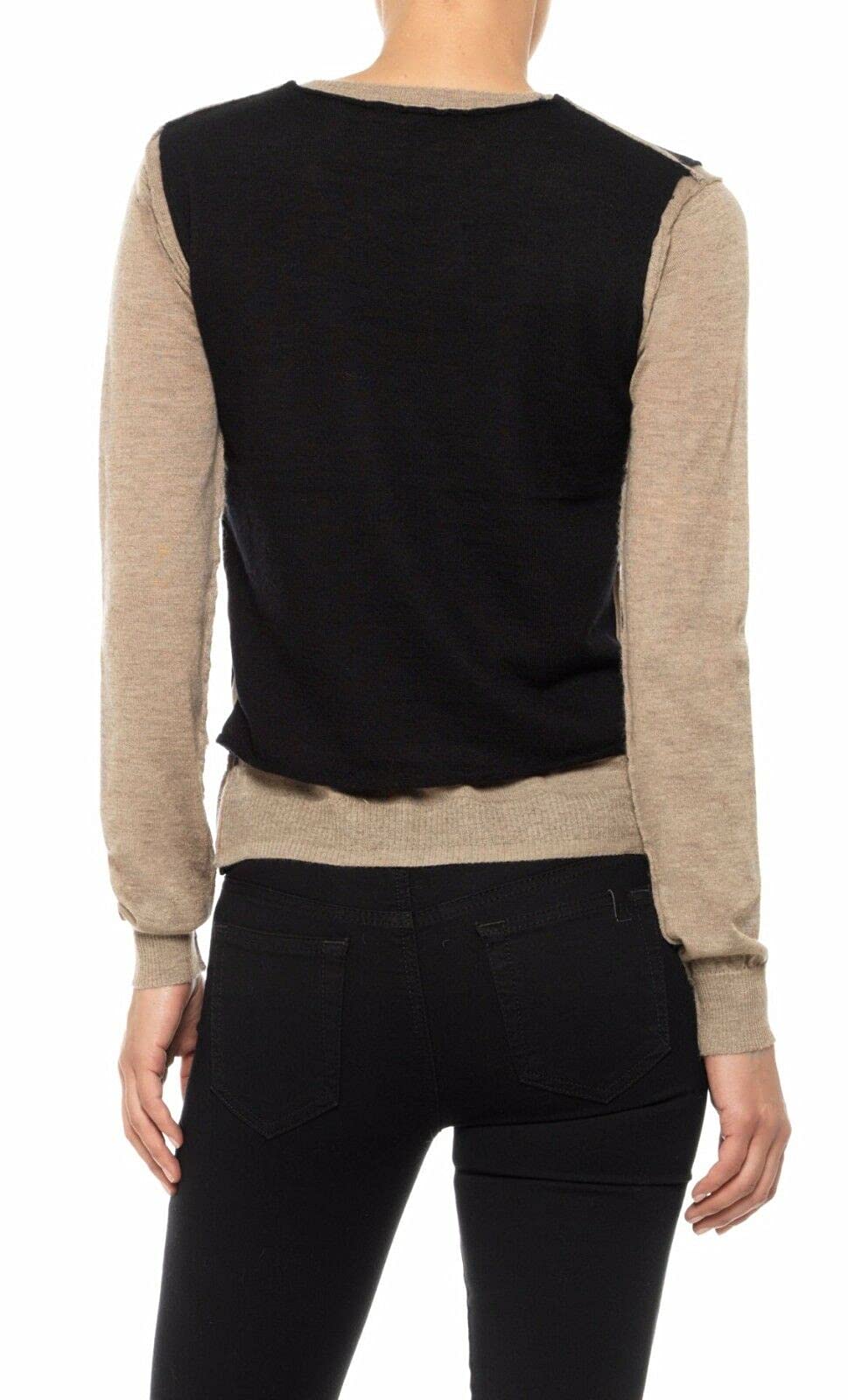 Joe's Jeans Women's Rocco 100% Cashmere Color-Block Sweater - Soft Winter Pullover for Women, Cozy Knitwear for Casual Outings & Holiday Gatherings