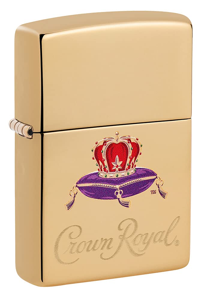 Zippo Crown Royal Collectible Lighters - Windproof & Refillable - Perfect for Outdoor Adventures, Camping & Gifts