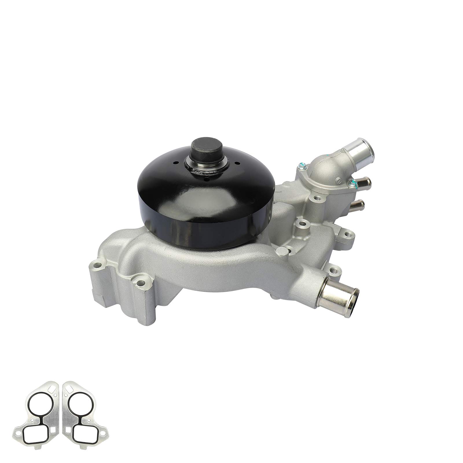 BRTEC Professional Water Pump Kit with Gasket - Compatible with 2007-2014 Cadillac Escalade, Chevy Silverado 1500/2500/3500, GMC Savana/Sierra/Yukon, Hummer H2, Buick - Perfect for Engine Cooling System Repair & Maintenance