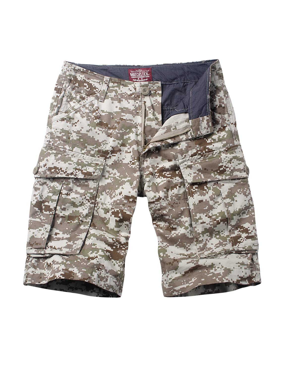 Men's Cargo Shorts for Outdoor Hiking, Camping & Summer Wear - Comfortable Stretch Fit with Multiple Pockets