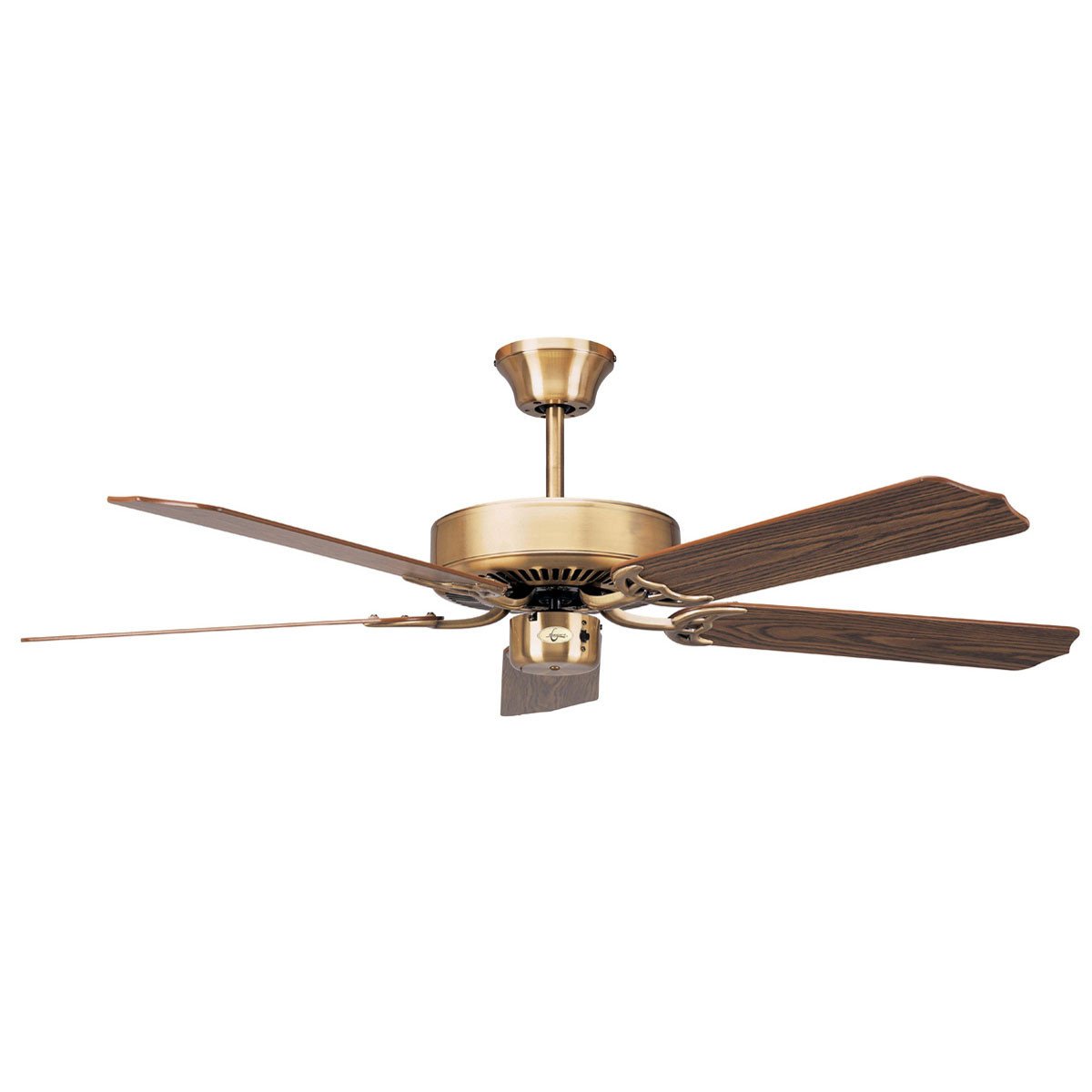 Concord Fans 42 Inch California Home Energy Saver Ceiling Fan with Antique Brass Finish - Perfect for Bedroom, Living Room & Office Spaces