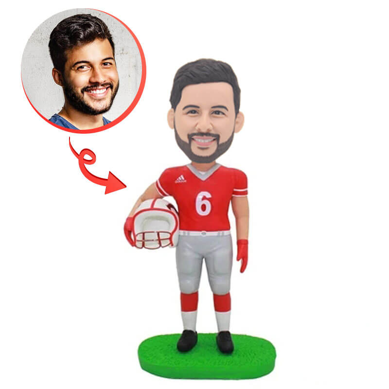 Custom NFL Player Bobbleheads - Personalized Sports Collectibles & Gifts for Fans, Home Decor, Office Display, and Game Day Party Favors