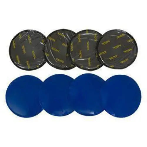 AA Round Universal Tire Repair Patches - Strong Self-Vulcanizing Rubber for Car, Bike & Motorcycle Flat Tires - Emergency Roadside Repair Kit for Punctures & Leaks