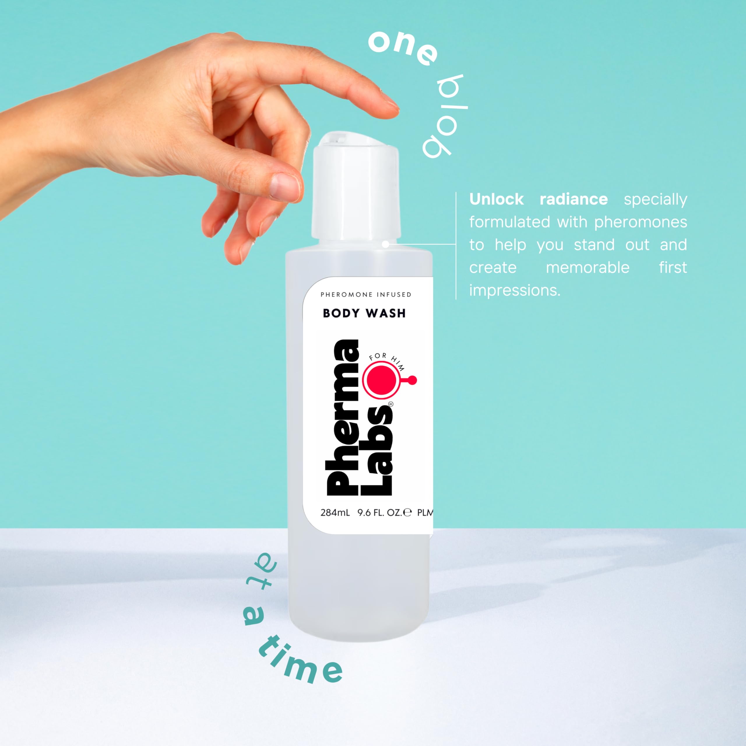 Best Pheromone Body Wash for Men - Original Scent to Attract Men - 9.6 fl oz Bottle with Highest Pheromone Concentration - Fresh & Long-Lasting Fragrance - Perfect for Dating, Night Out & Gym