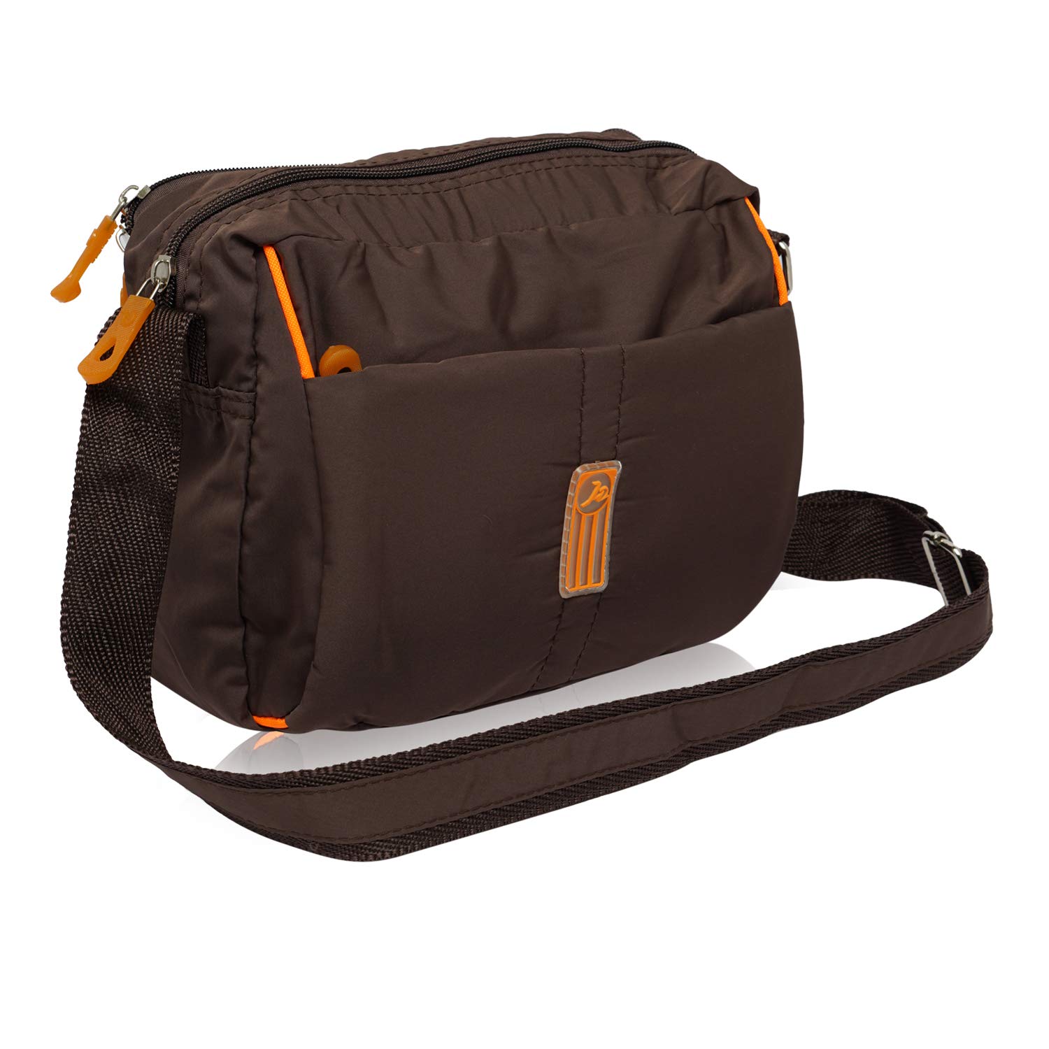 NFI Essentials Unisex Crossbody Sling Bag - Multipurpose Slim Messenger Bag for Office, Travel & Business - Stylish Hands-Free Carry for Work, Commuting & Daily Essentials