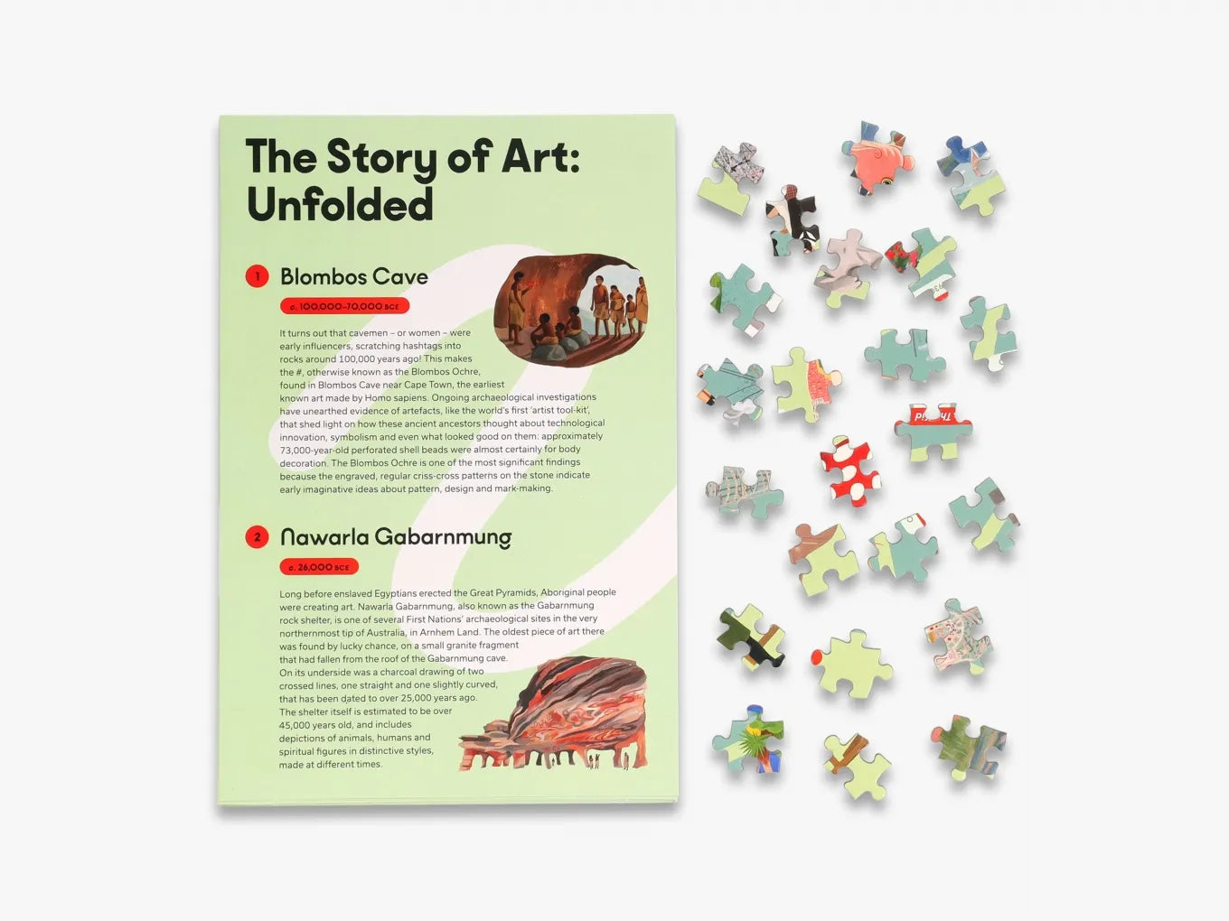 The Story of Art in 1000 Pieces - Premium Art History Book for Collectors & Students | Perfect for Home Libraries, Gifts & Classroom Learning