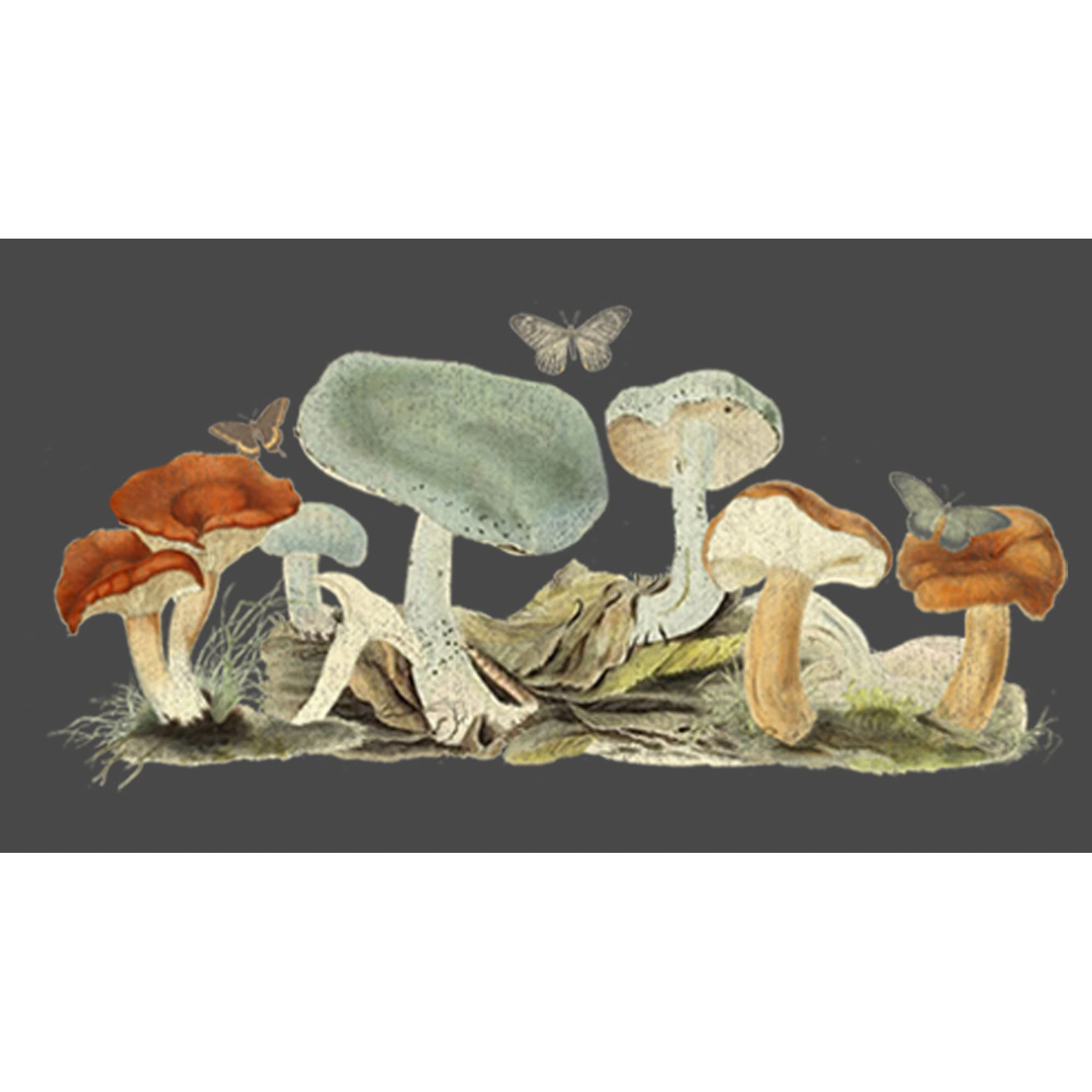 Vintage Mushroom Racerback Tank Top for Women - Casual & Festival Wear