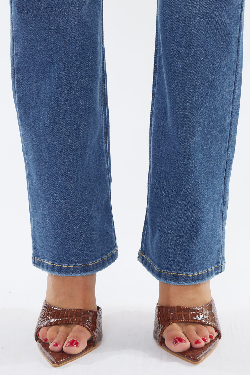 Matilda High Rise Bootcut Jeans for Women - Stretchy Denim Pants, Flattering Bootleg Fit, Comfortable Everyday Wear - Perfect for Work, Casual Outings & Date Nights