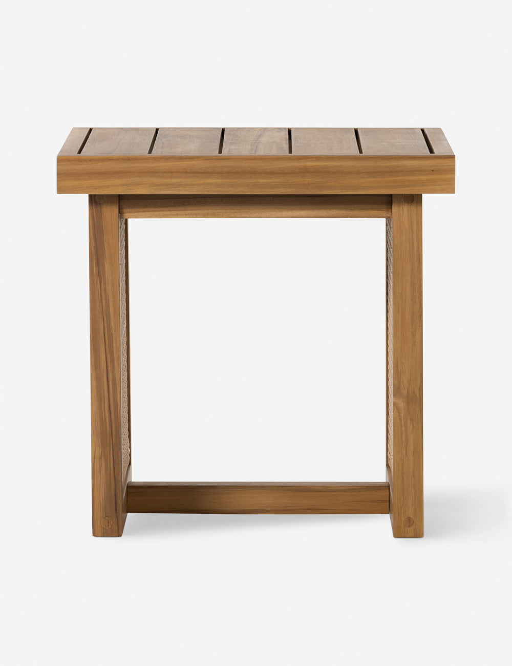 Anson Indoor Outdoor Side Table - Small End Table for Living Room, Patio, Bedroom - Perfect for Coffee, Books, Plants & Decor