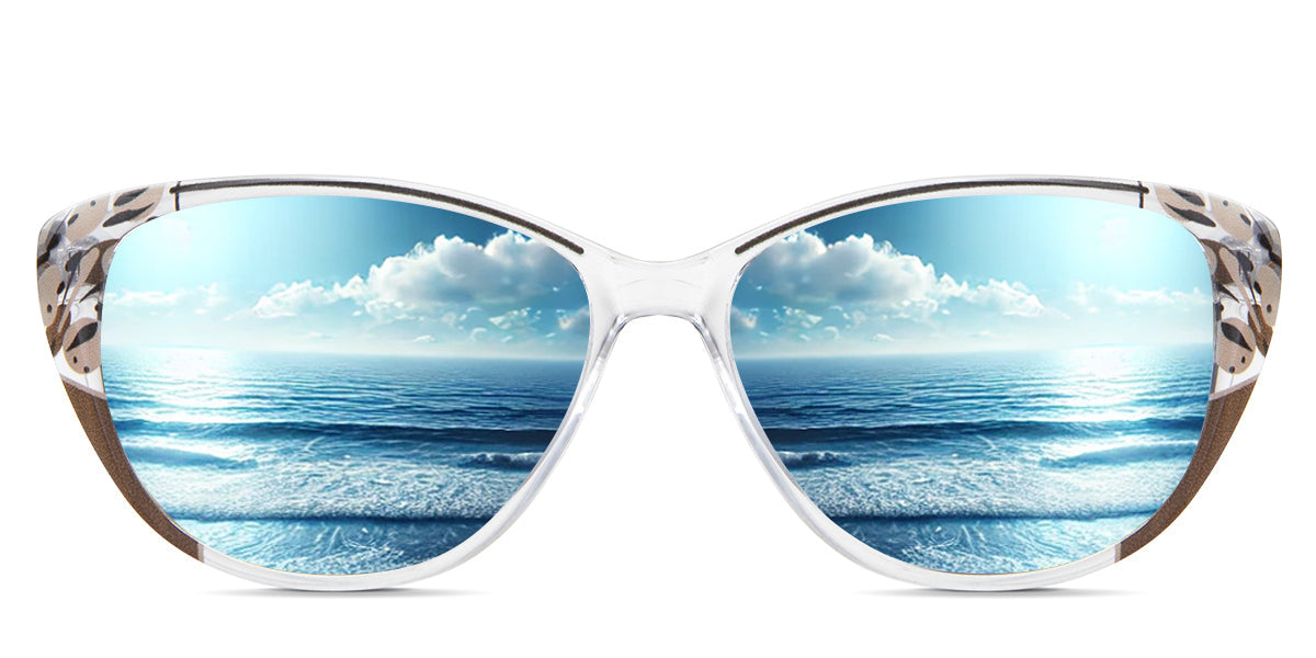 Serena Women's Prescription Polarized Sunglasses - UV Protection & Anti-Glare for Driving, Outdoor Sports & Fashion
