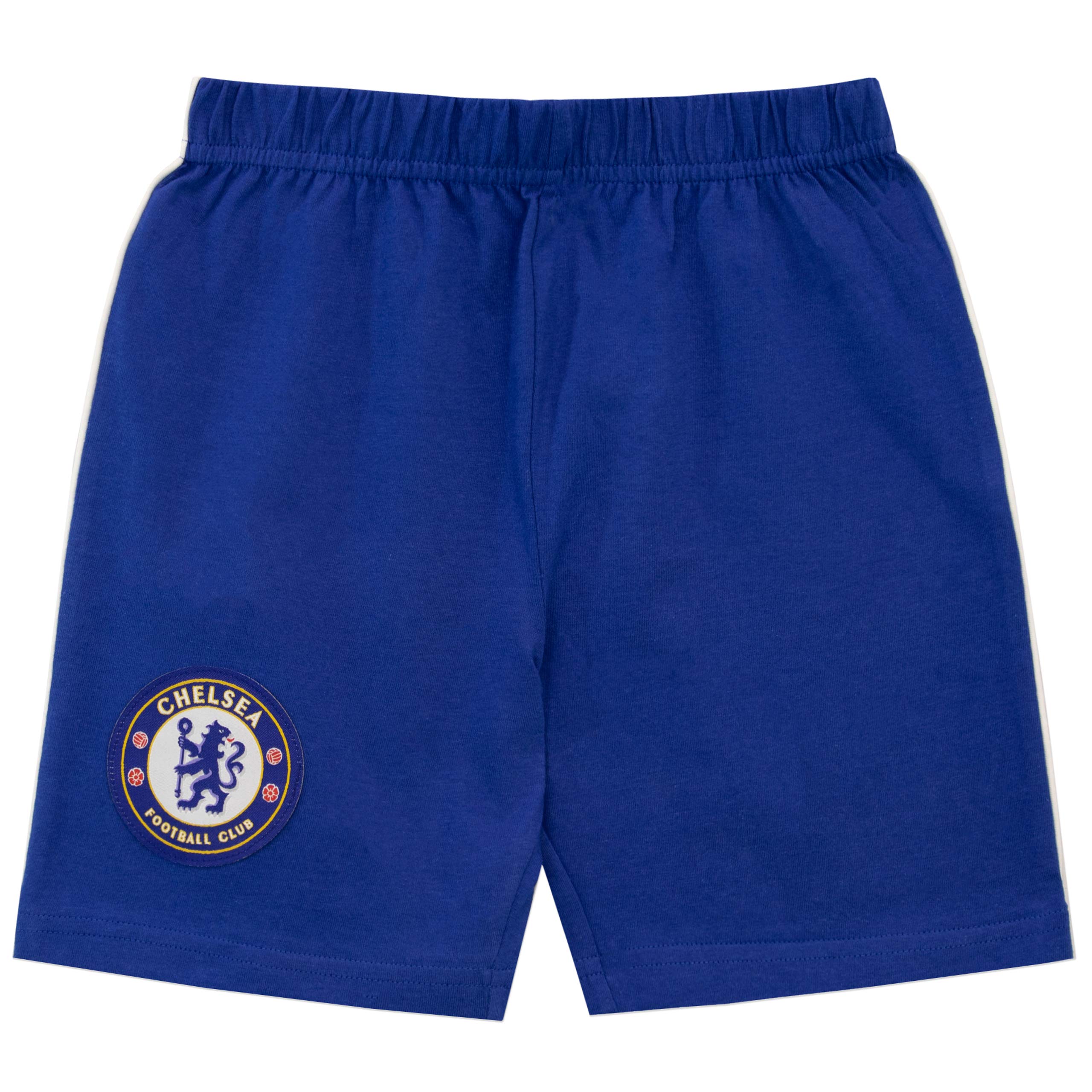 Chelsea FC Boys Pajamas Set - Official Licensed Football Sleepwear for Kids - Perfect for Bedtime, Lounging & Match Day Support