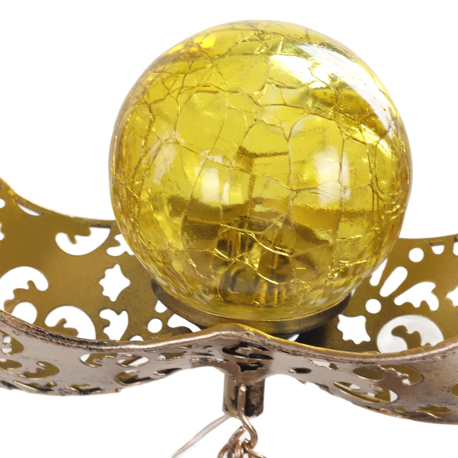 Solar Powered Wind Chimes with LED Lights - Waterproof Metal Outdoor Wind Chimes for Garden, Patio & Yard Decor - Perfect for Evening Ambiance & Relaxation