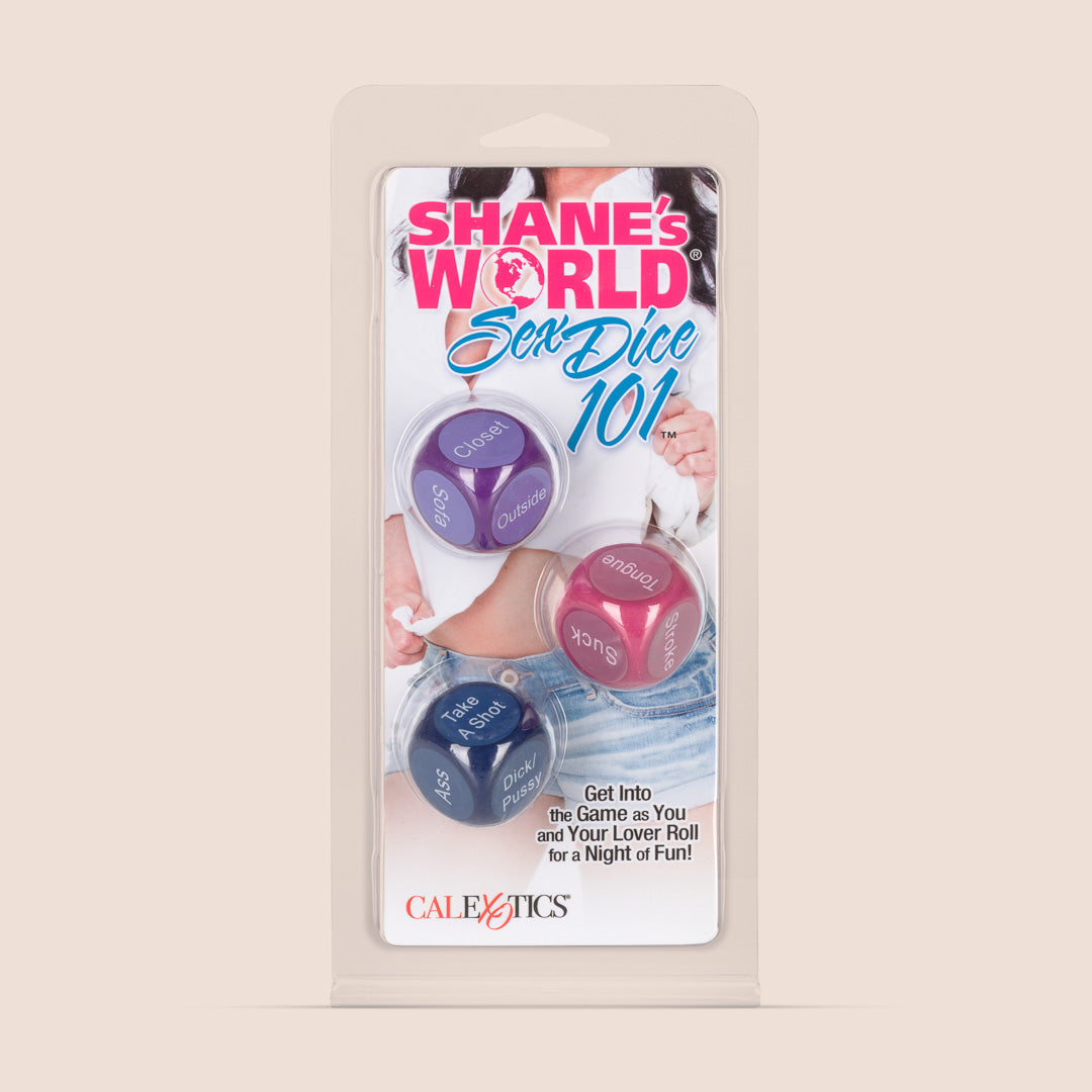 Shane's World® Sex Dice 101™ - Adult Party Game for Couples | Romantic Dice Game for Date Night, Bachelor Parties & Spicing Up Relationships