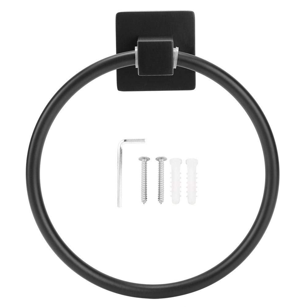 Premium Stainless Steel Towel Hook & Ring Set - Rustproof Wall Mounted Bathroom Accessories for Home, Hotel, Spa & Gym - Durable & Stylish Storage Solution