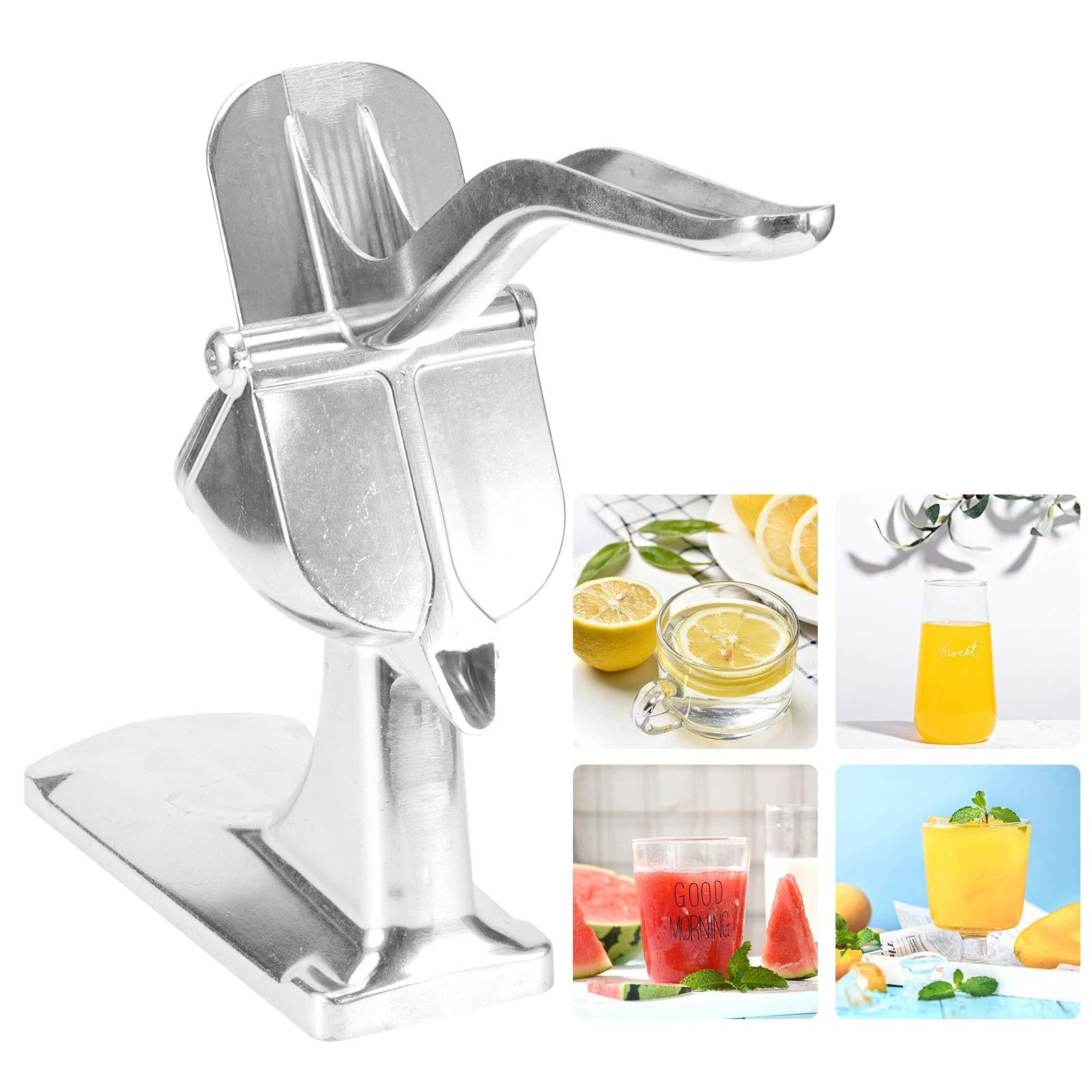 Manual Juicer - Multi-Function Mini Fruit Juice Squeezer for Lemons, Oranges & Citrus | Hand Press Extractor for Fresh Juice | Perfect for Kitchen, Bar, Camping & Healthy Lifestyle