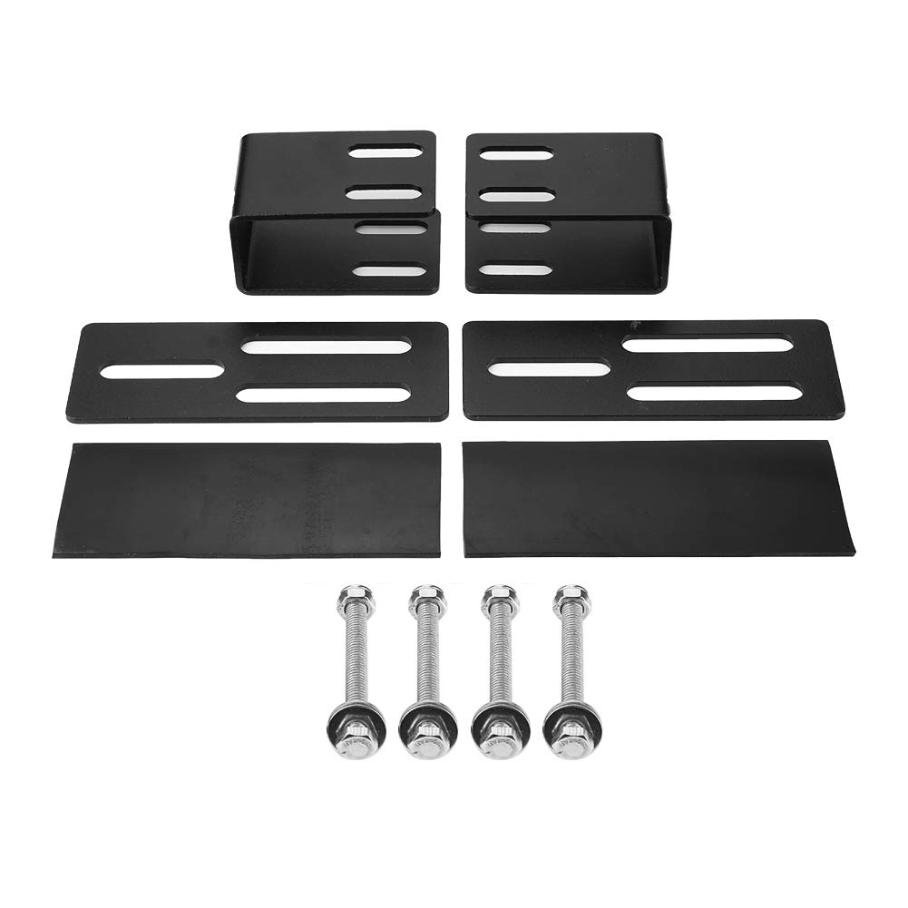 KIMISS Universal LED Light Bar Mounting Brackets - Non-Slip Driving Light Clips for SUV, Off-Road Vehicles with Luggage Racks | Perfect for Night Driving, Camping & Outdoor Adventures