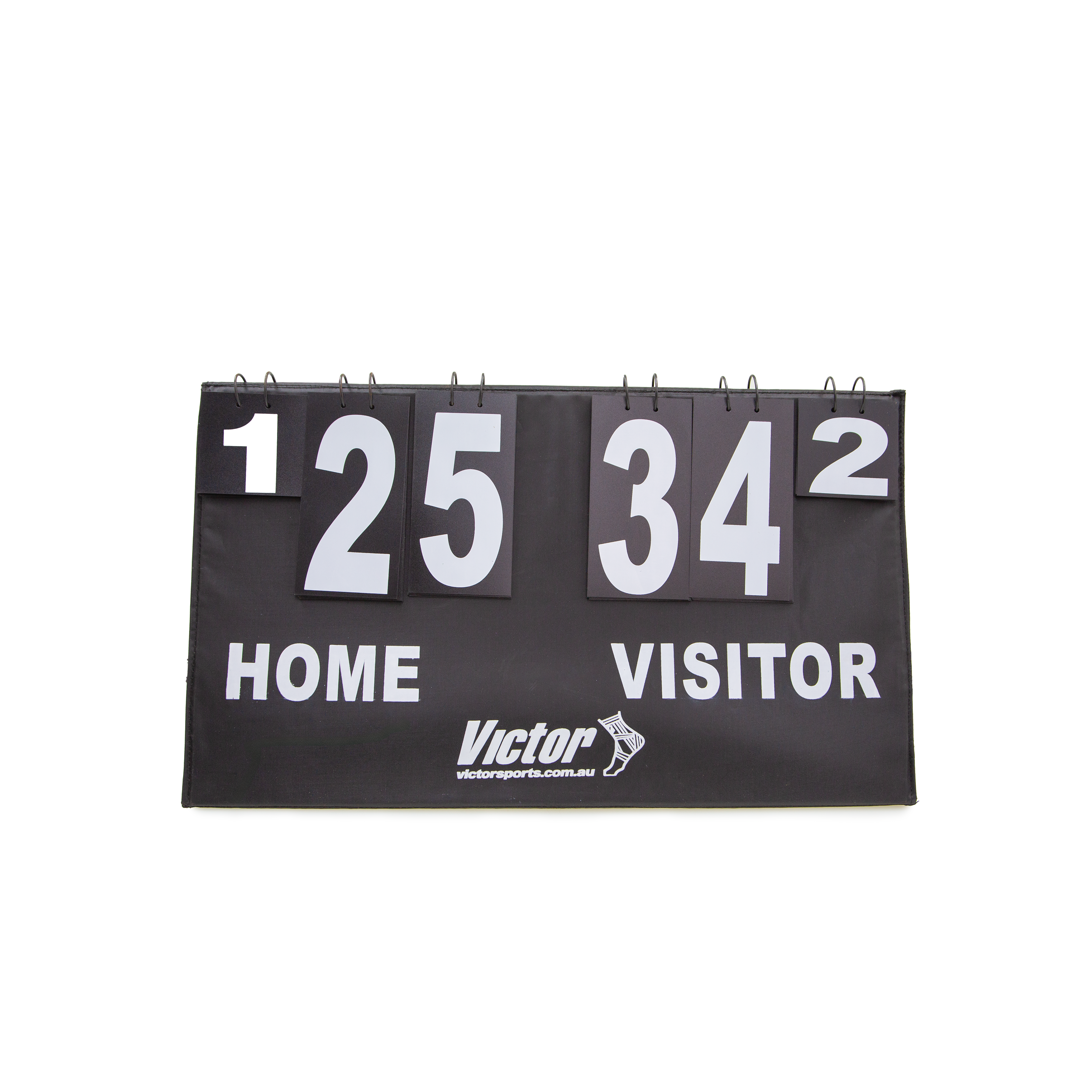 Victor Scoreboard - Multipurpose Flip Top Score Keeper for Basketball, Soccer, Volleyball Games - Perfect for Coaches, Referees, and Sports Enthusiasts