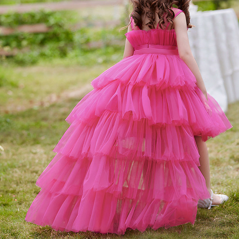 Adorable Puffy Beauty Pageant Dress for Baby Girls - Toddler Princess Birthday Party Gown - Perfect for Pageants, Birthday Celebrations & Special Occasions