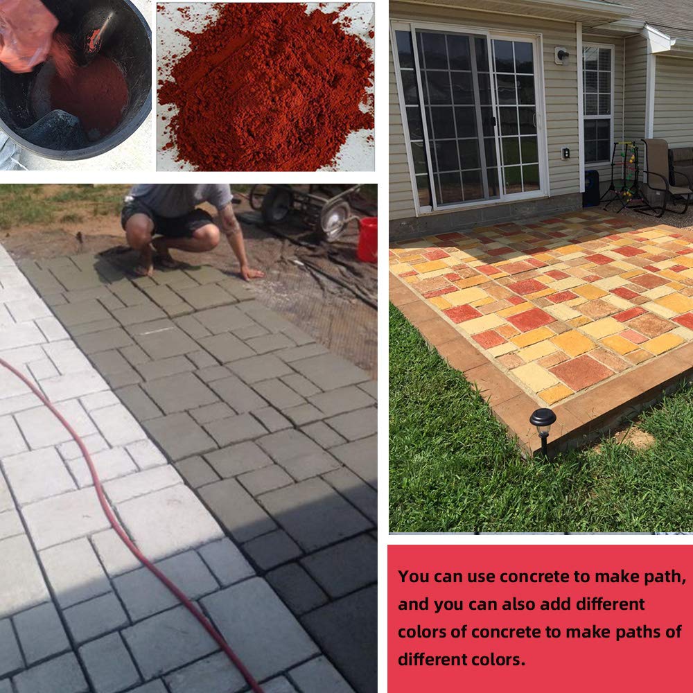 20x20x1.8 Inch Large Reusable Concrete Path Maker Mold - DIY Stepping Stone Paver for Lawn, Patio, Yard & Garden Walkway (8-Grid Design) - Perfect for Creating Beautiful Pathways & Landscape Designs