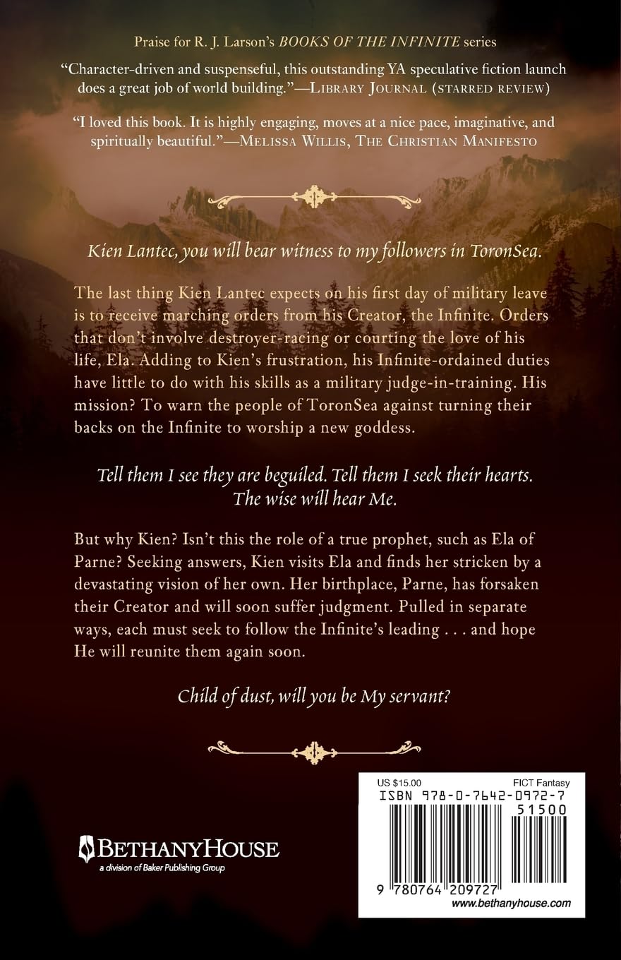 Judge (Books of the Infinite) - Christian Fantasy Novel for Teens & Adults - Perfect for Book Clubs & Bible Study Groups