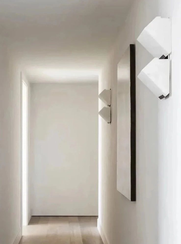 Elegant Marble Natural Stone LED Wall Light - Modern Home Decor for Living Room, Bedroom & Hallway
