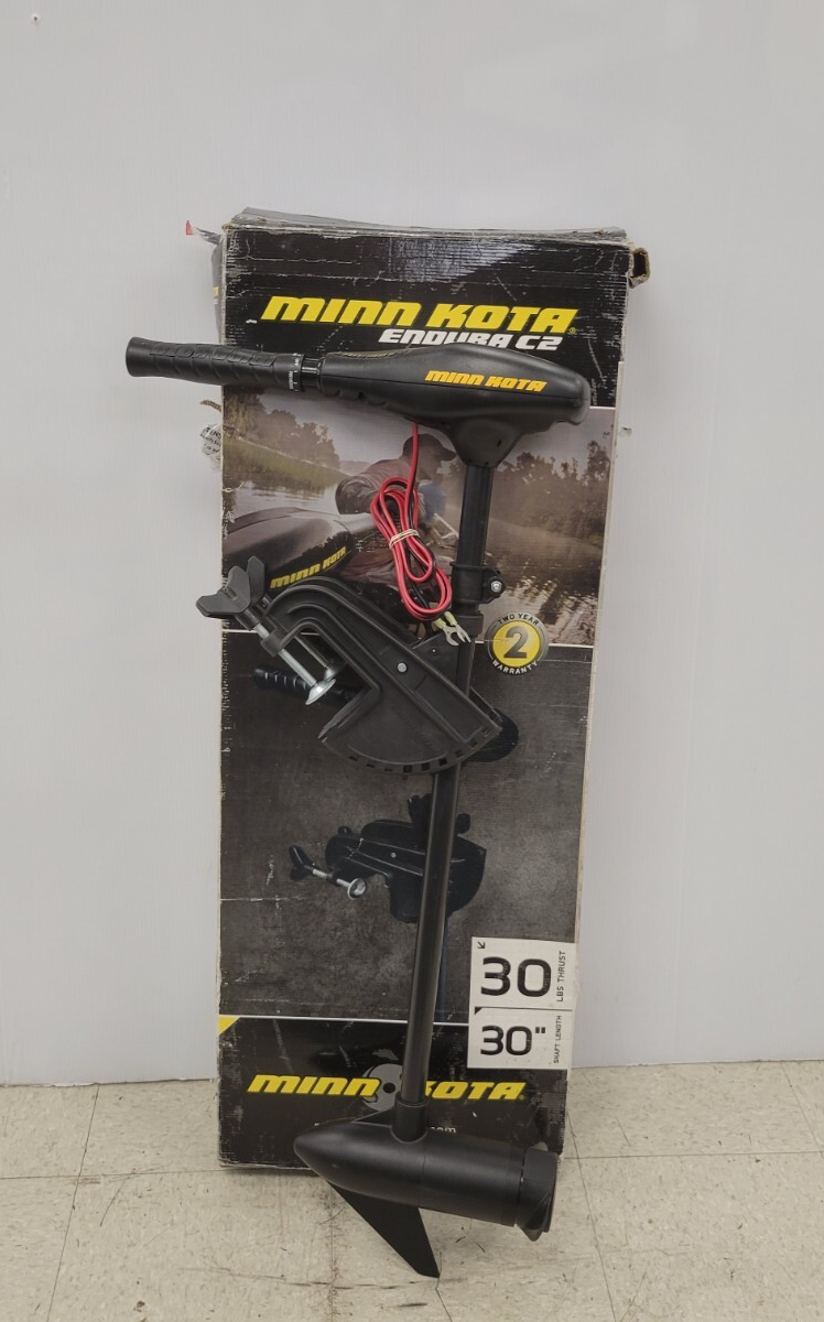 Minnkota Endura C2 Trolling Motor for Boats - Freshwater Fishing, Kayak & Canoe Electric Motor - Quiet & Efficient Boat Motor for Lakes & Rivers