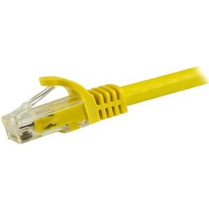 7.5m CAT6 Ethernet Cable - Yellow Snagless Patch Cord with RJ45 Connectors & 24AWG Copper Wire (ETL Certified) - Ideal for Home Office, Gaming & Networking Setup