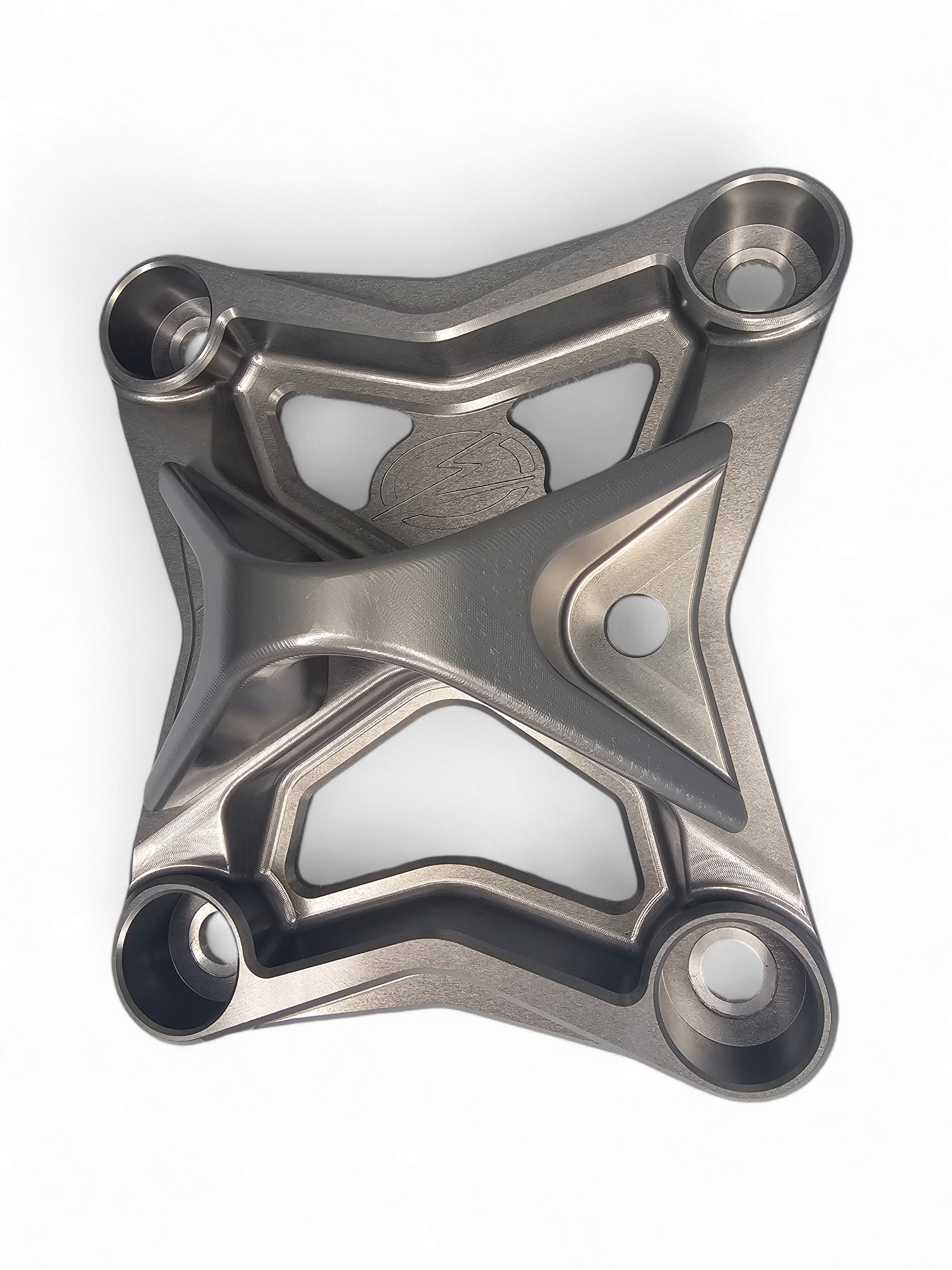 Can Am X3 Maverick 6 Bolt EOD XL Radius Rod Plate with Tow Hook (2017-Present) - Gun Metal RRP210013XL - Off-Road Protection & Recovery Accessory for Dune Bashing & Trail Riding