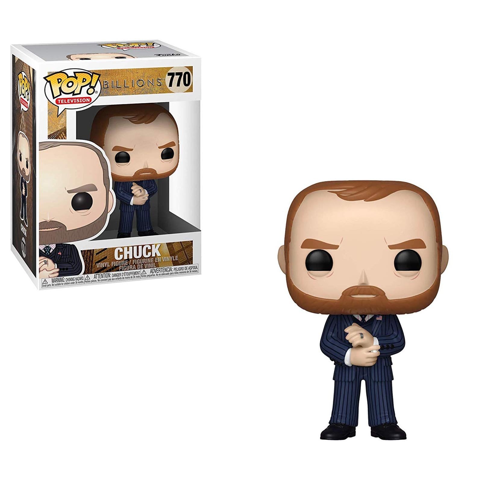 Billions Creek Pop! Vinyl Figure Chuck Rhoades - Funko Pop TV Series Collectible Toy [770] - Perfect for Fans, Gifts & Display Collections