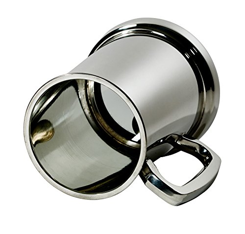1 Pint Pewter Tankard with Glass Base - Authentic Shilling Style for Beer, Ale & Home Bar Decor | Perfect for Gifts, Parties & Medieval Themed Events