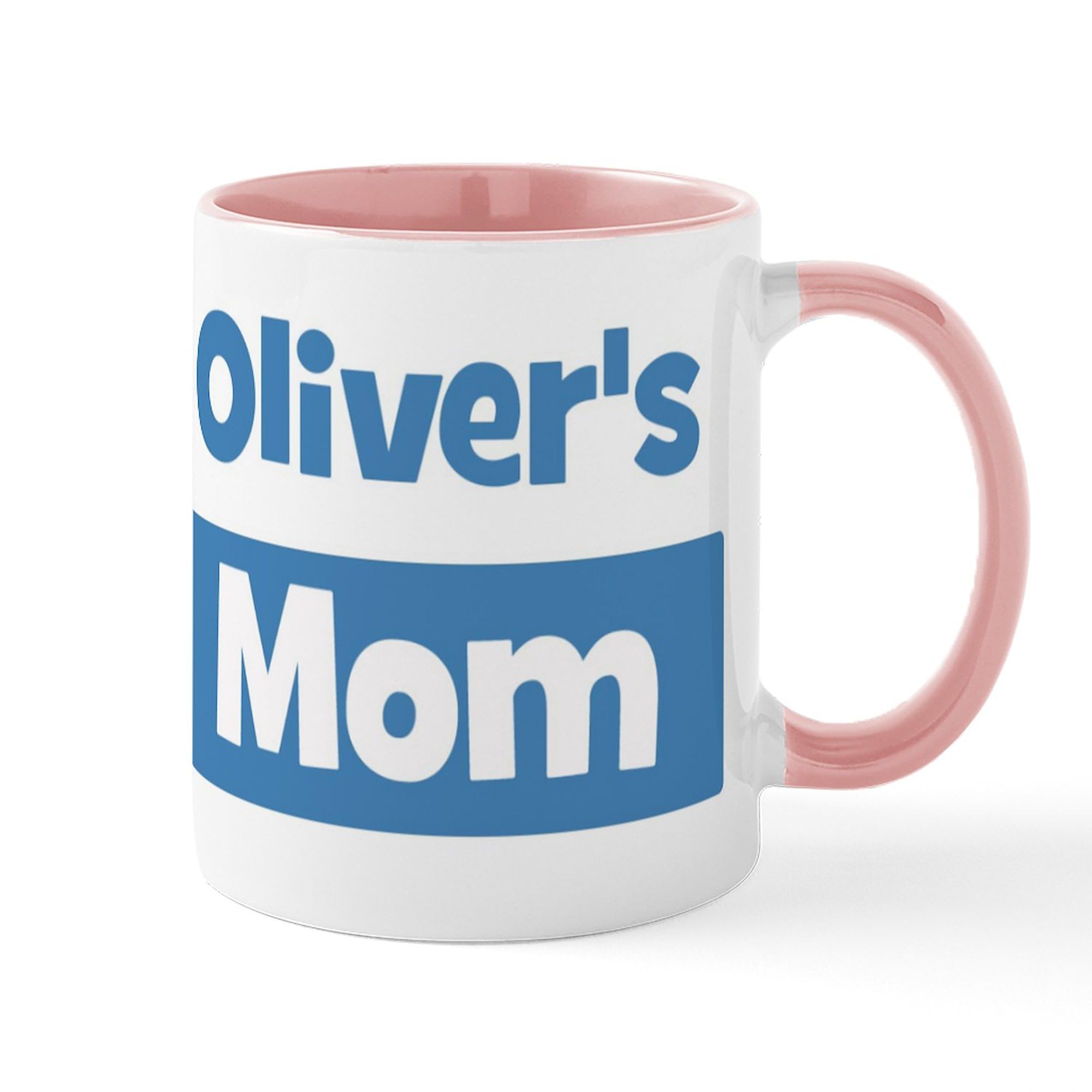 Olivers Mom Ceramic Coffee Mug 11 oz (325 ml) - Perfect Gift for Mothers Day, Birthday & Daily Coffee Use - Dishwasher & Microwave Safe