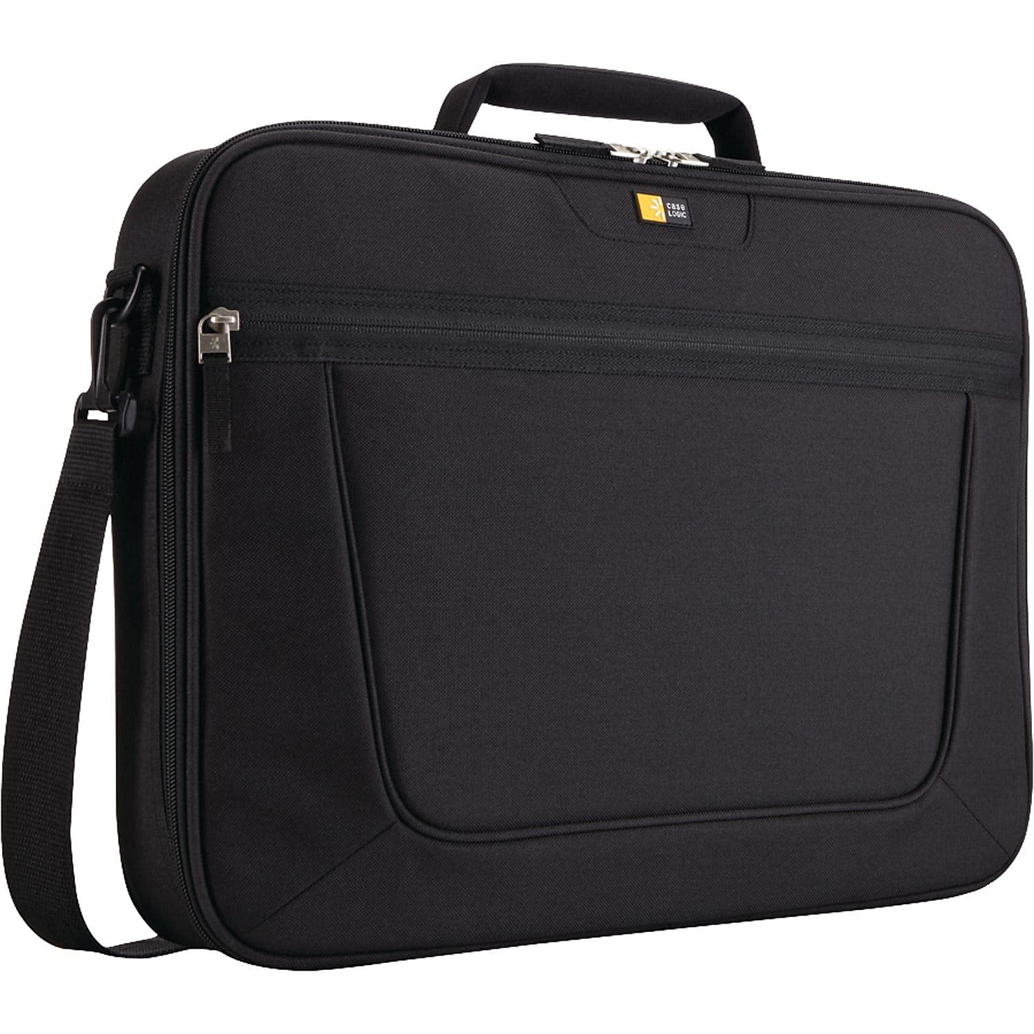 Case Logic 15.6-Inch Laptop Sleeve Case (VNCI-215) - Protective Black Neoprene Computer Bag for MacBook, Dell, HP - Perfect for Travel, Office & School Use