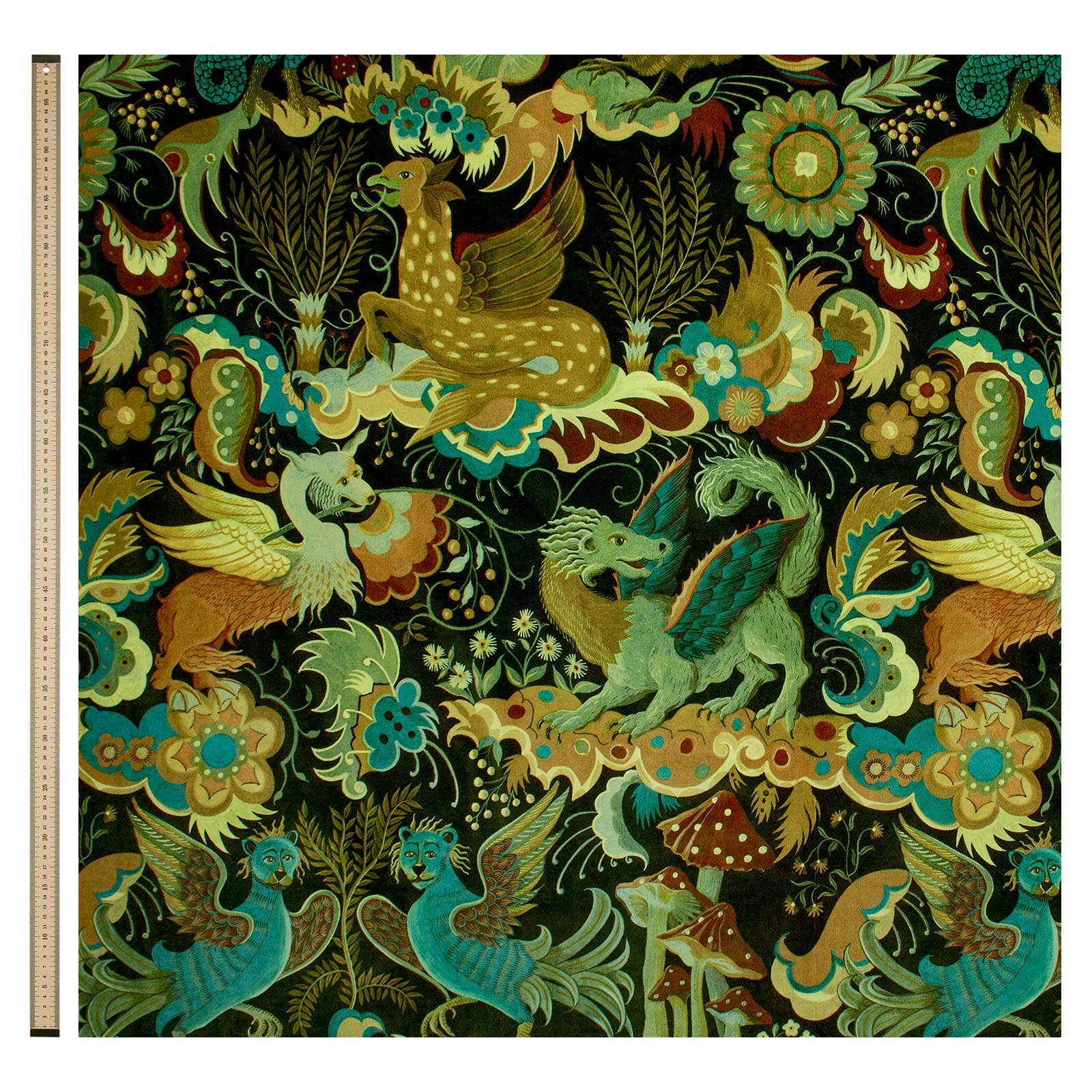 PHANTASIA Velvet Curtains - Luxurious Emerald Green Blackout Drapes for Living Room & Bedroom - Perfect for Home Theater, Nursery & Noise Reduction