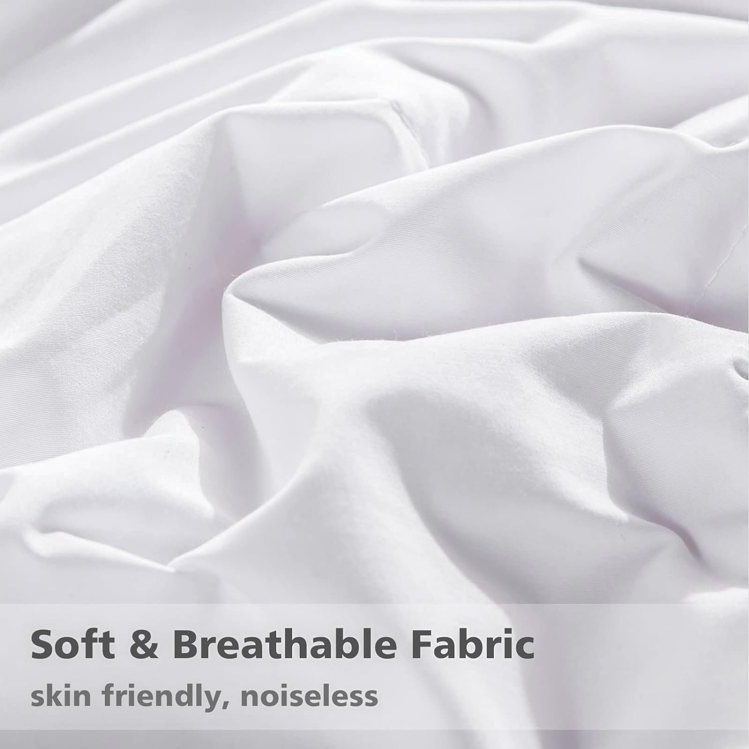APSMILE Lightweight Down Alternative Blanket - California King Size Summer Cooling Comforter, Ultra-Soft Breathable Thin Quilt with Satin Trim (Cream White) | Perfect for Hot Sleepers, Air Conditioning Use & Guest Bedrooms