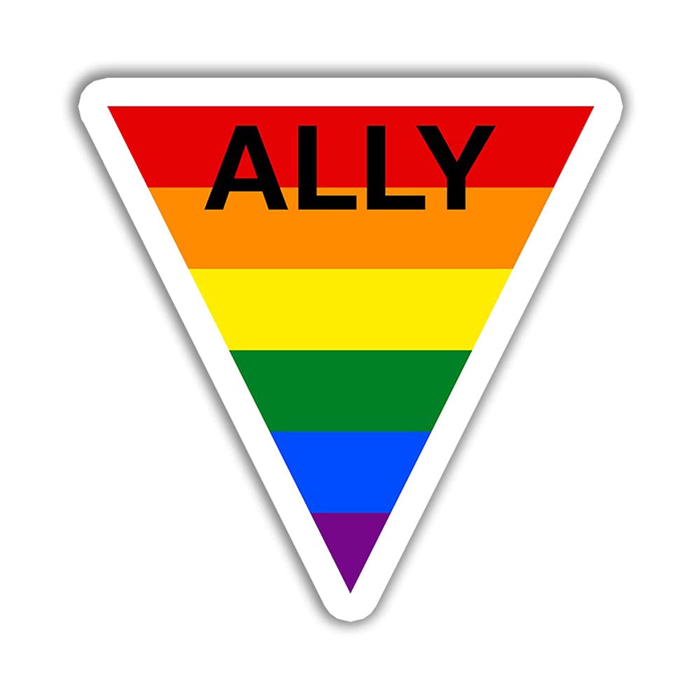 3-Pack Anti-Racist Triangle Stickers - YOU ARE MY SUNSHINE Ally Decals (3