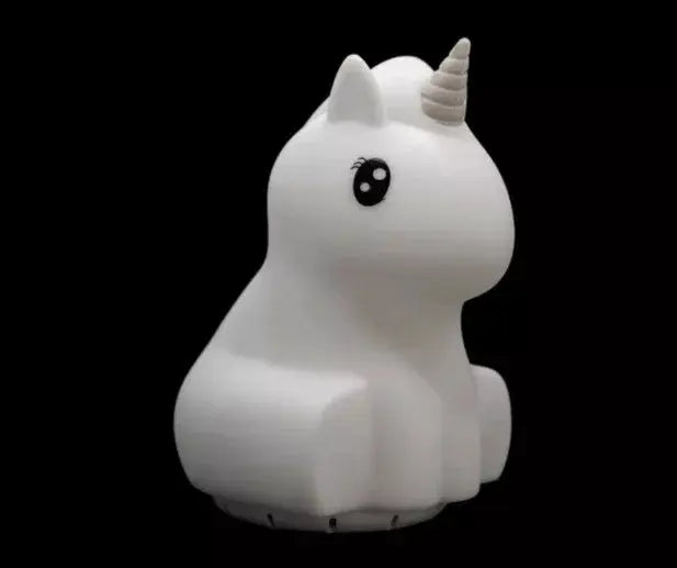 Duski Dream Guardian: Silver Unicorn Plush Toy for Kids - Perfect for Bedtime Comfort, Nursery Decor & Fantasy Play