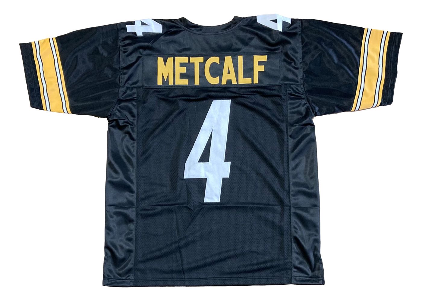 DK Metcalf Pittsburgh Steelers Black Football Jersey - Official NFL Player Jersey for Men, Game Day & Fan Gear, Perfect for Football Season & Tailgating
