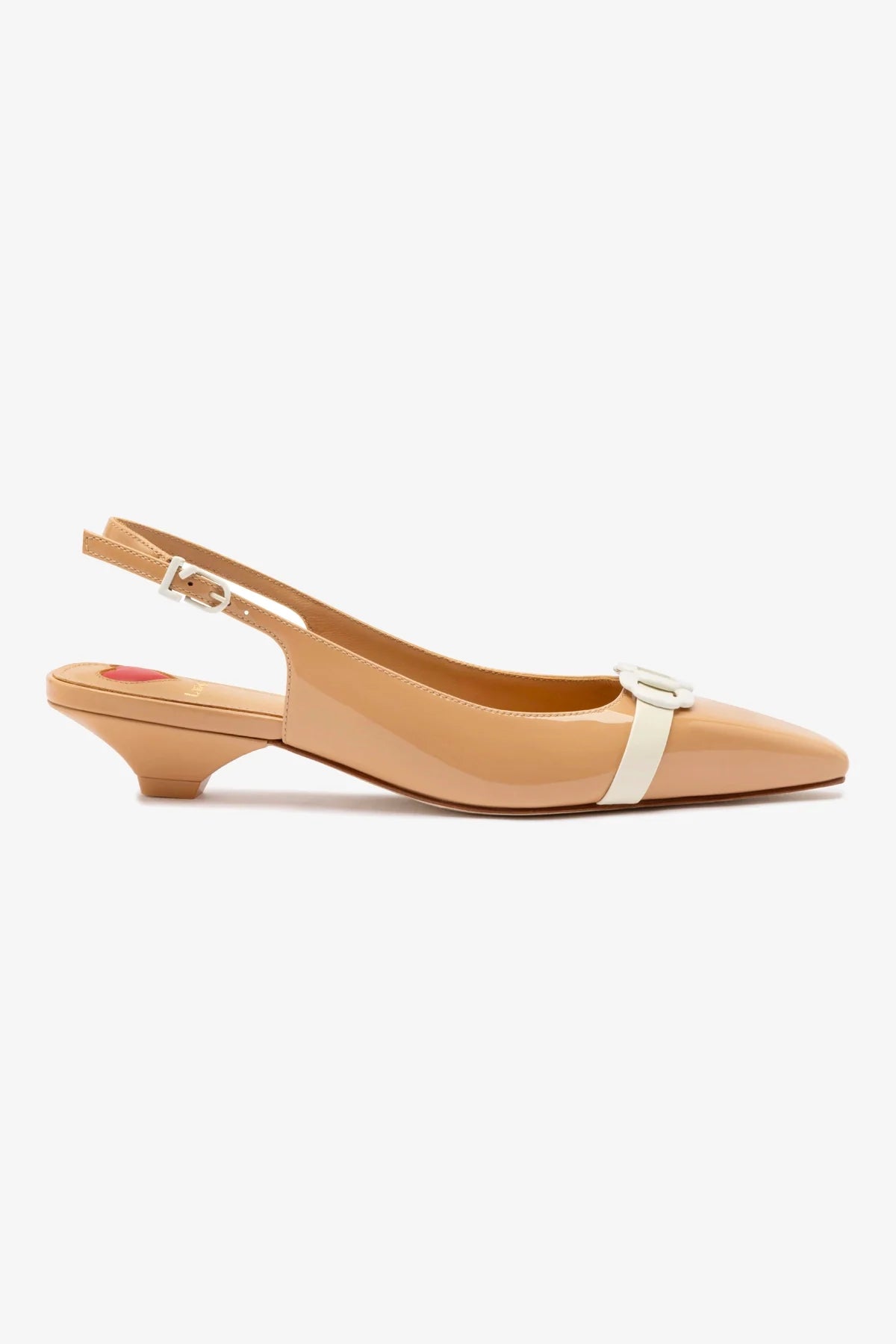 Franca Patent Leather Pump Shoes for Women - Tan Color, Comfortable Heels for Work, Party & Special Occasions