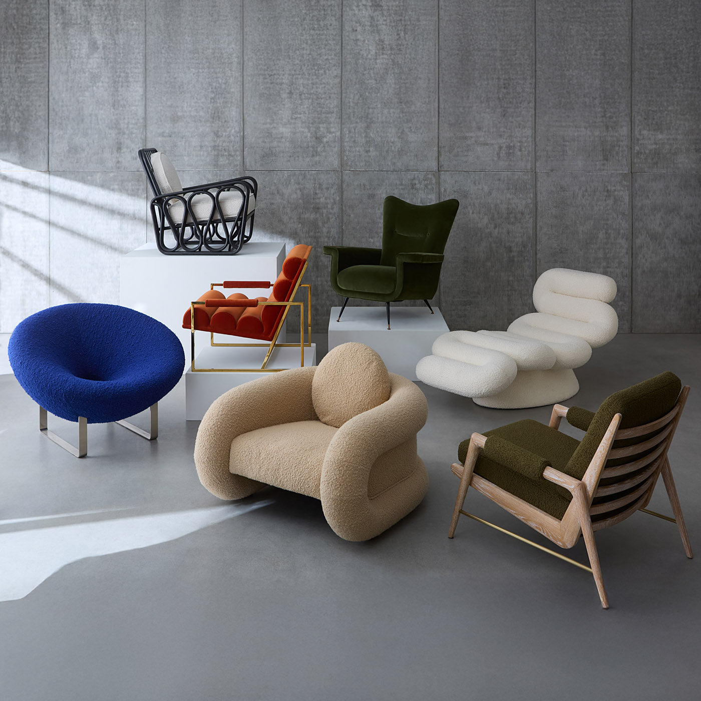 Saturn Lounge Chair - Modern Comfortable Accent Chair for Living Room, Bedroom & Office - Perfect for Relaxing, Reading & Lounging