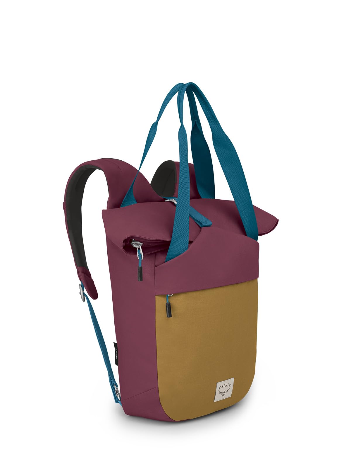 Osprey Arcane Zip Top Tote Backpack - Waterproof Laptop Backpack for Women & Men, Travel & Work Commuter Bag with USB Charging Port | Perfect for Office, College, Hiking & Daily Use