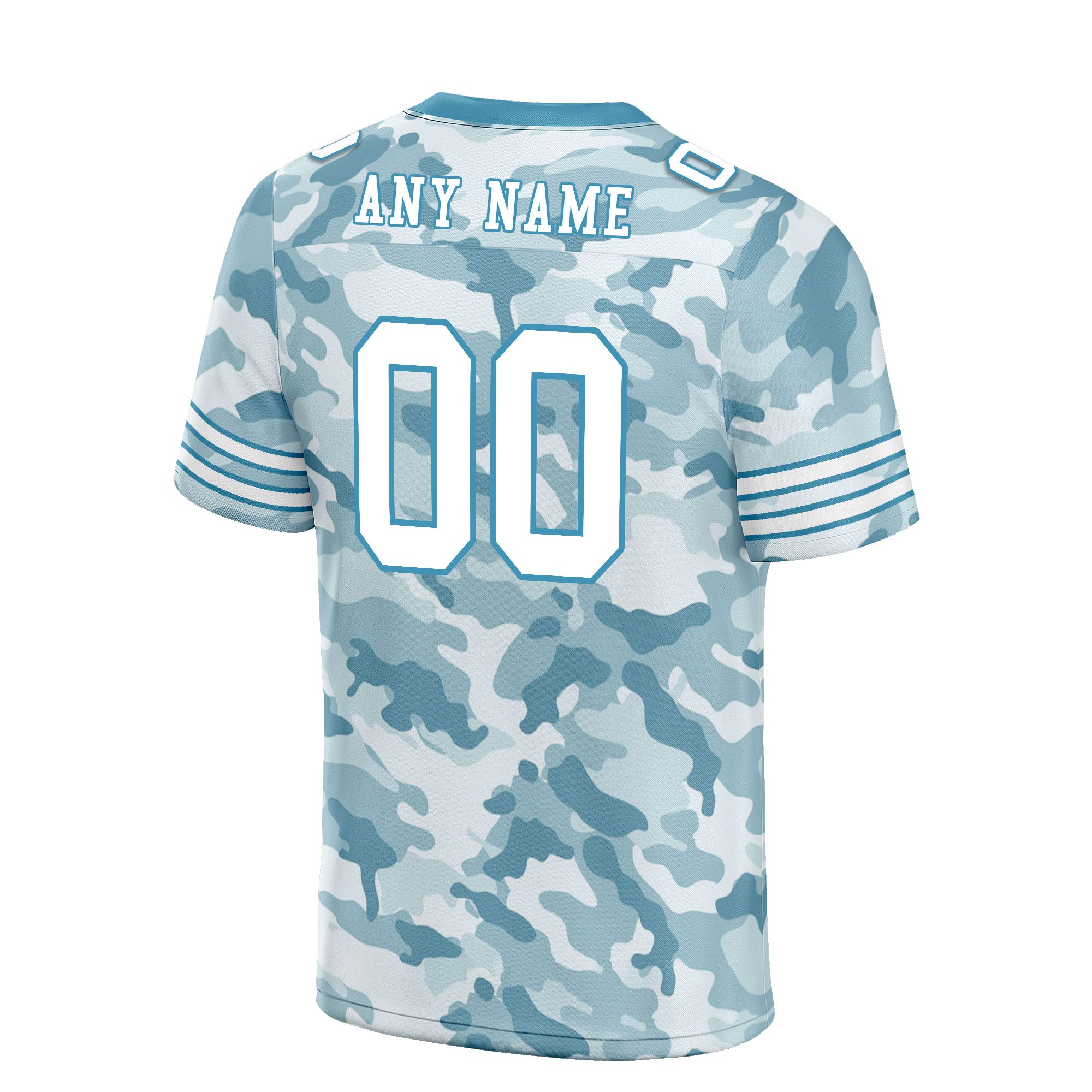 Custom Camo Personalized Authentic Football Jersey FBJ02 D06113 - High-Quality Customizable Sports Apparel for Football Fans, Teams & Gameday Events