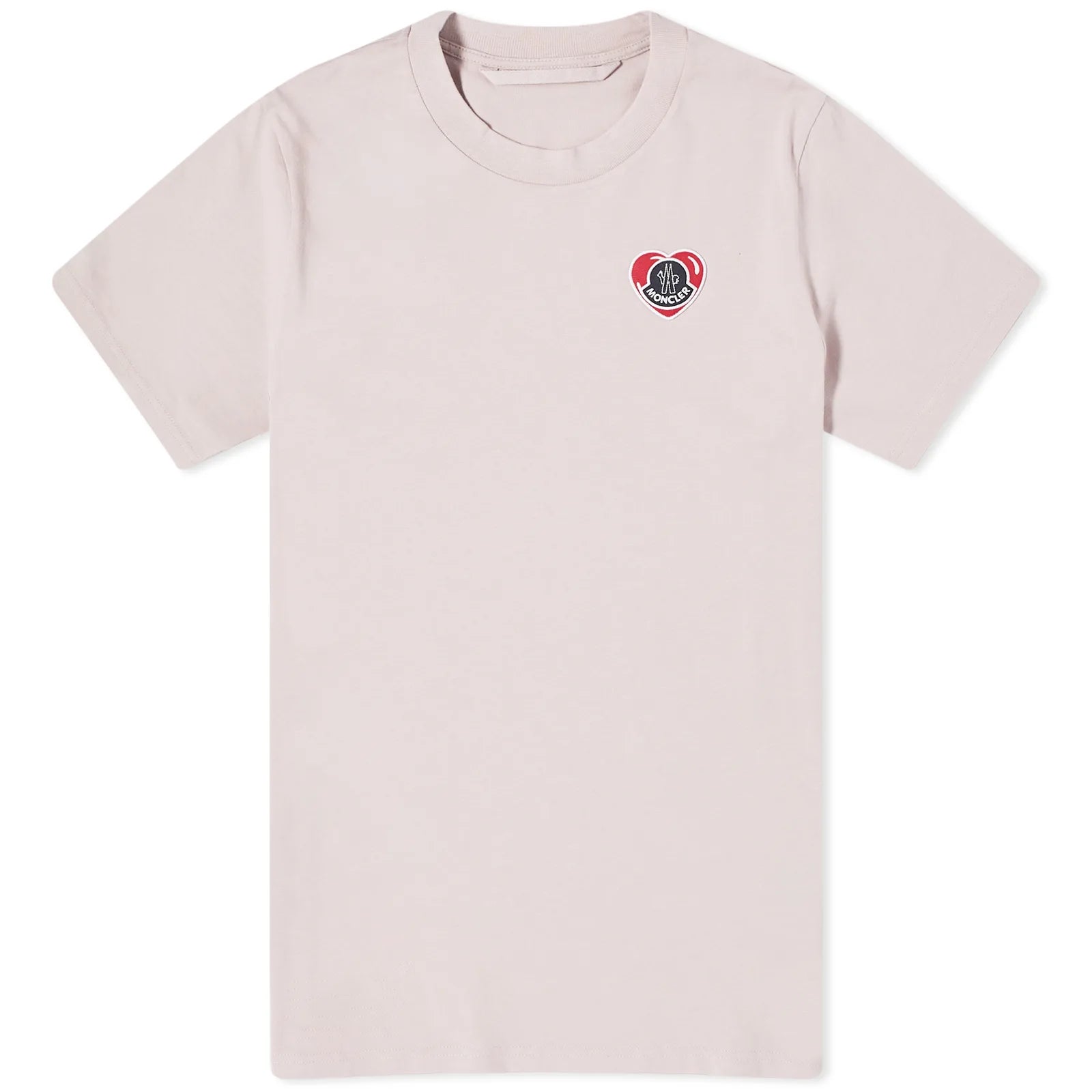 Moncler Heart Logo T-Shirt for Men & Women | Premium Cotton Short Sleeve Tee | Casual Streetwear & Summer Outfits